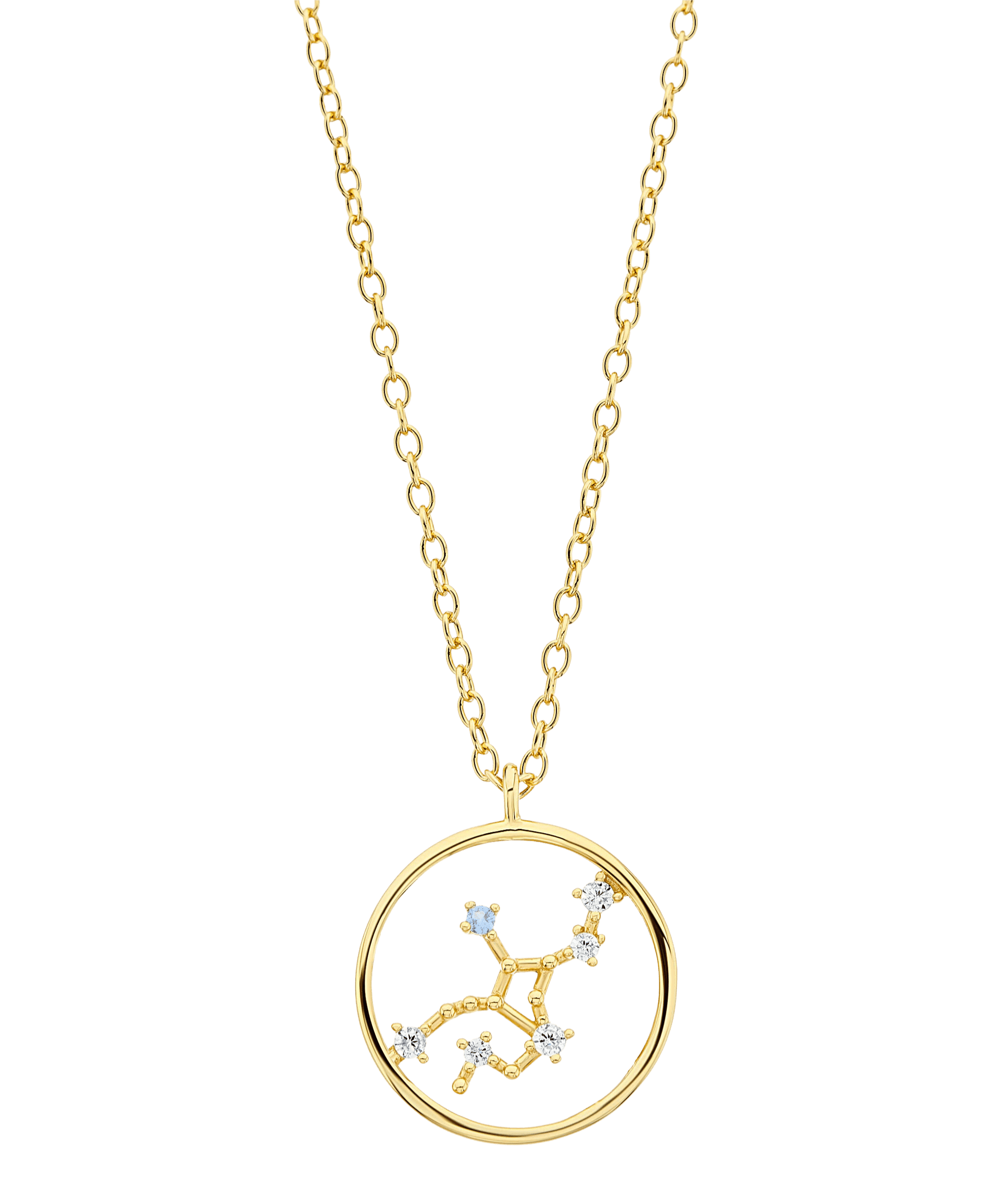  Zodiac Necklace Virgo 18ct Gold Plated