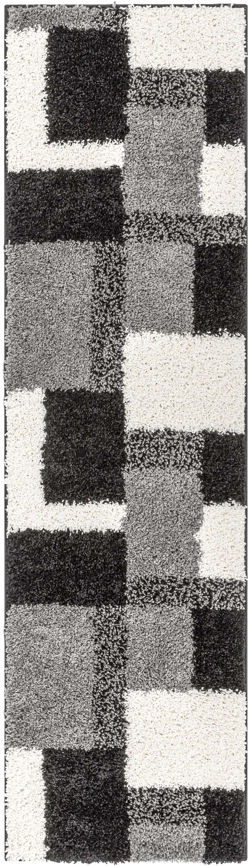 Cubes Black Contemporary Rug、mySite、gigharbornorthrealestate