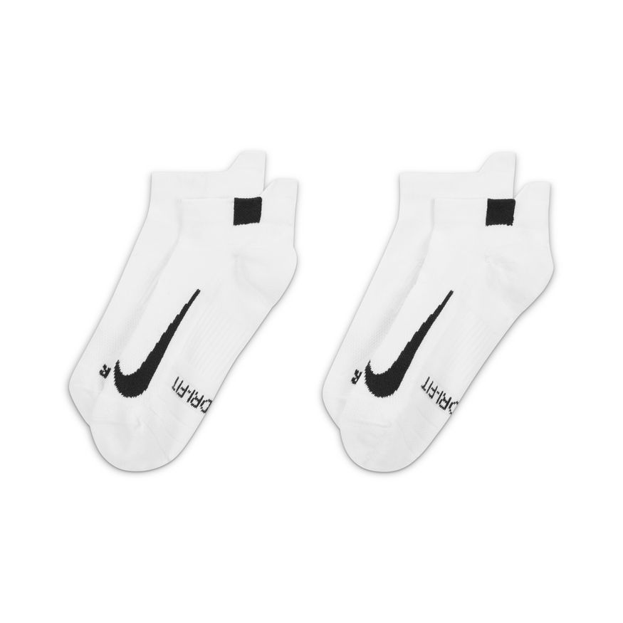 Nike Court Multiplier Cushioned Low Socks 2 Pack (White/Black)、mySite、neckold