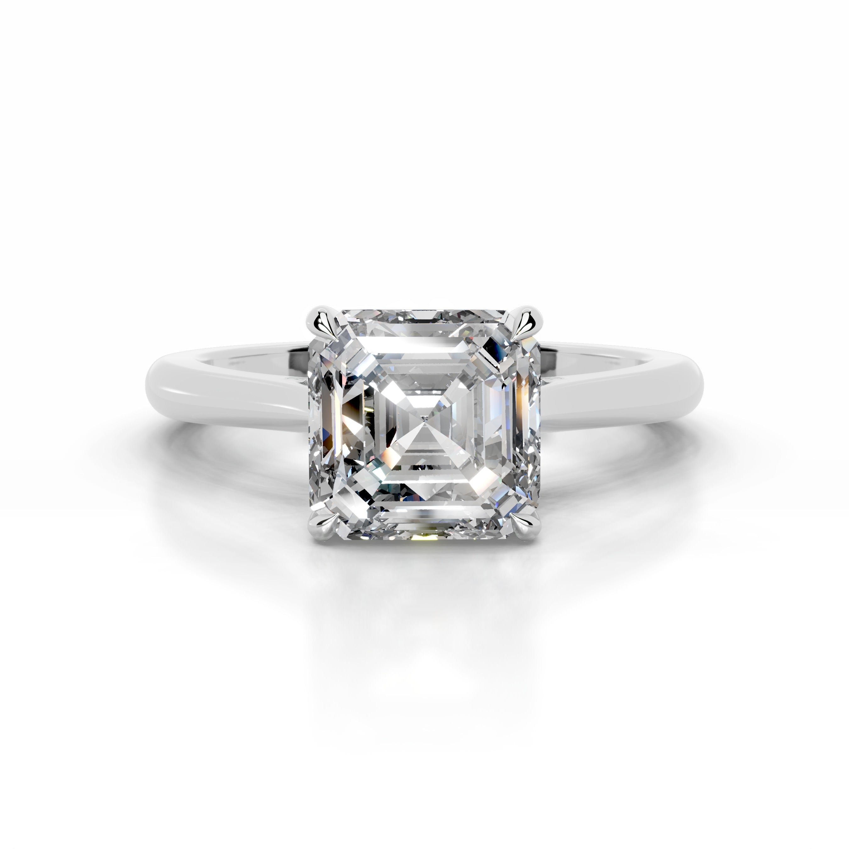 Hilda Diamond Engagement Ring - 18K White Gold、mySite、hinf8tx79