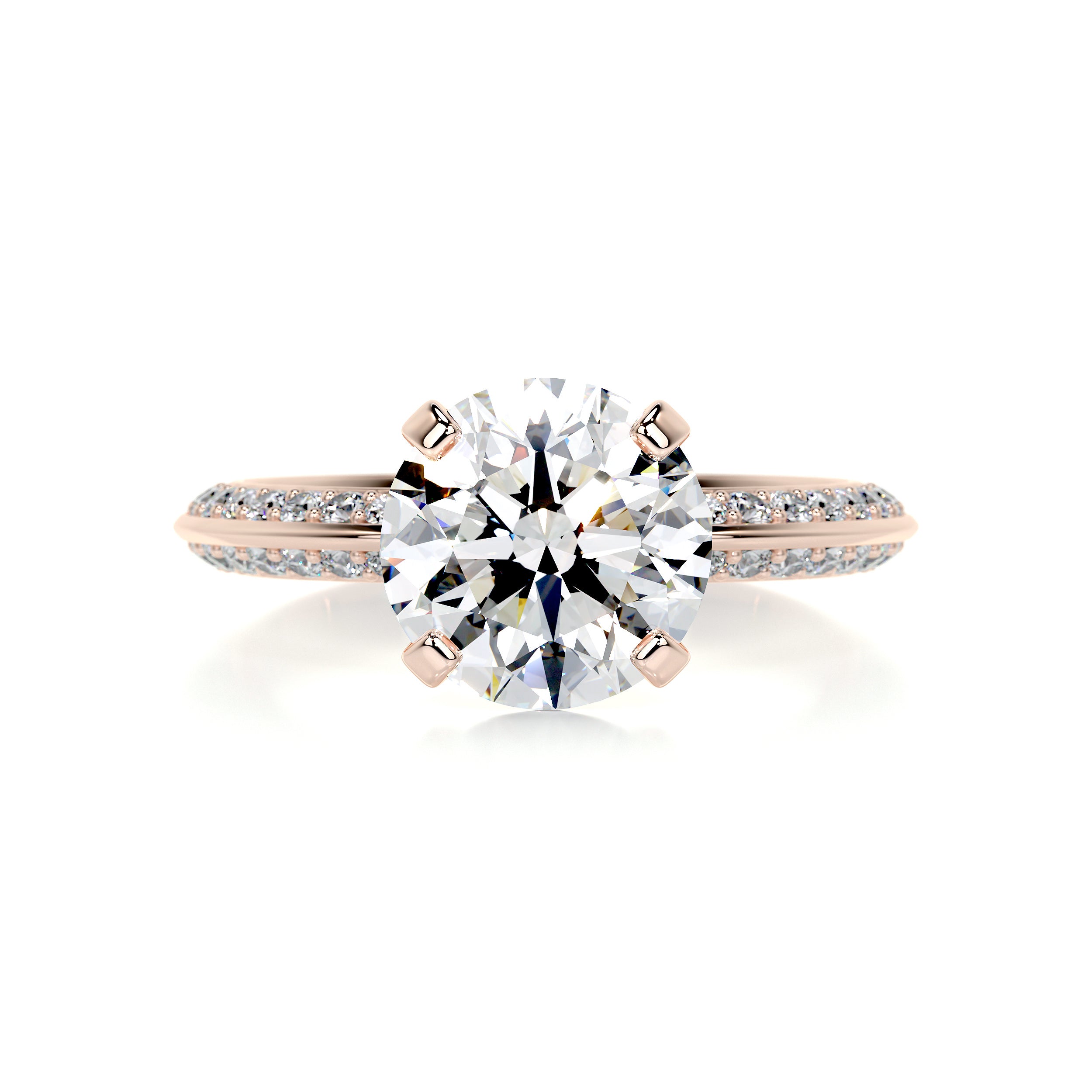 Ariana Diamond Engagement Ring -14K Rose Gold、mySite、hinf8tx79
