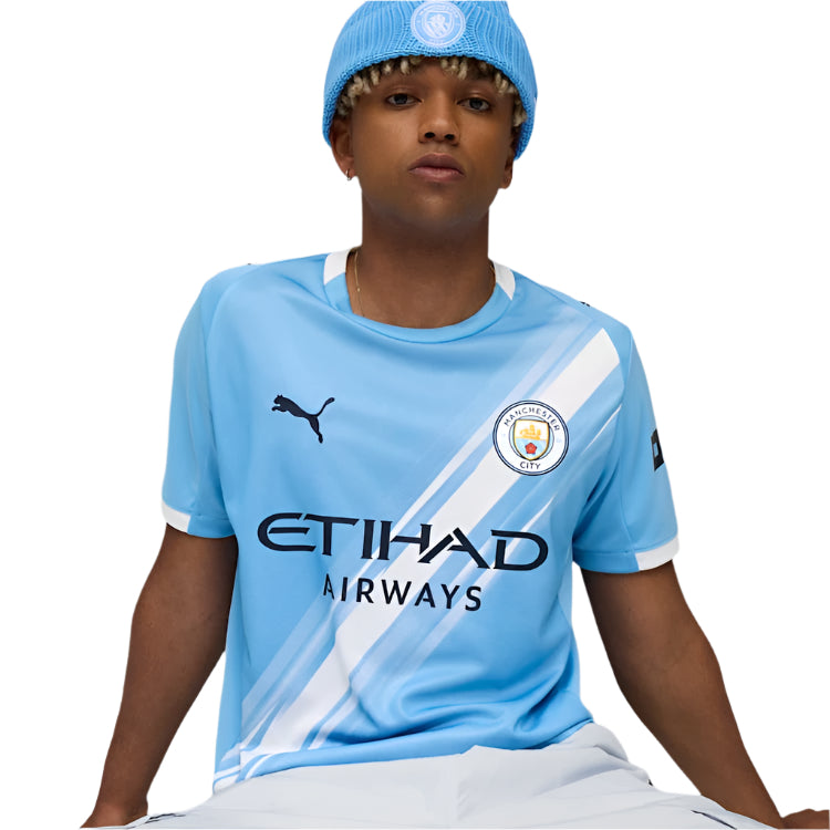 Puma Nathan Ake Manchester City Home Jersey 25/26 w/ EPL + Sponsor Patch (Team Light Blue/Puma White)、mySite、shPuma Nathan Ake Manchester City Home Jersey 25/26 w/ EPL + Sponsor Patch (Team Light Blue/Puma White)、mySite、glenpowelloop_name