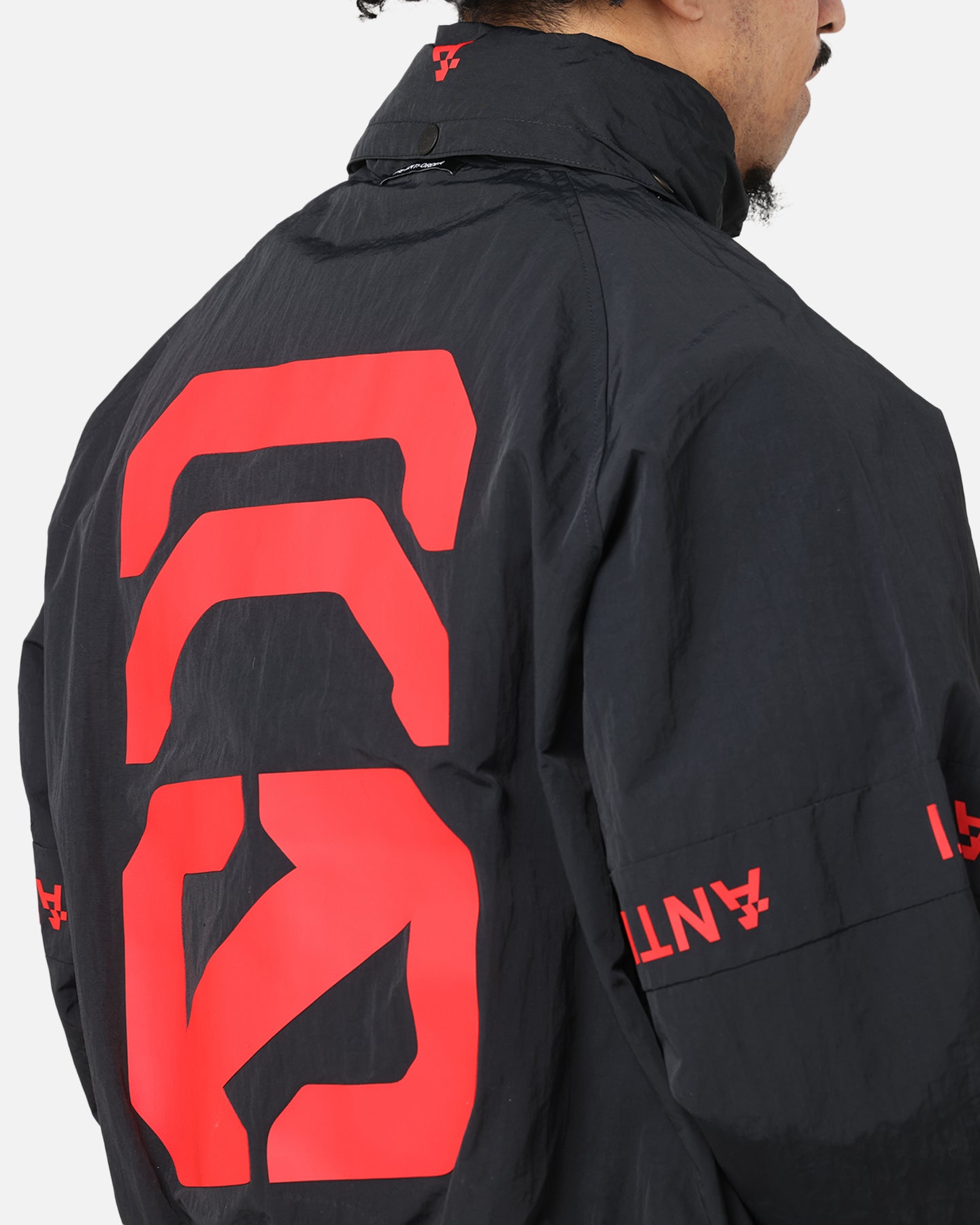 The Anti Order Faction Technical Windbreaker Jacket Black/Red、mySite、zt4zffjzw