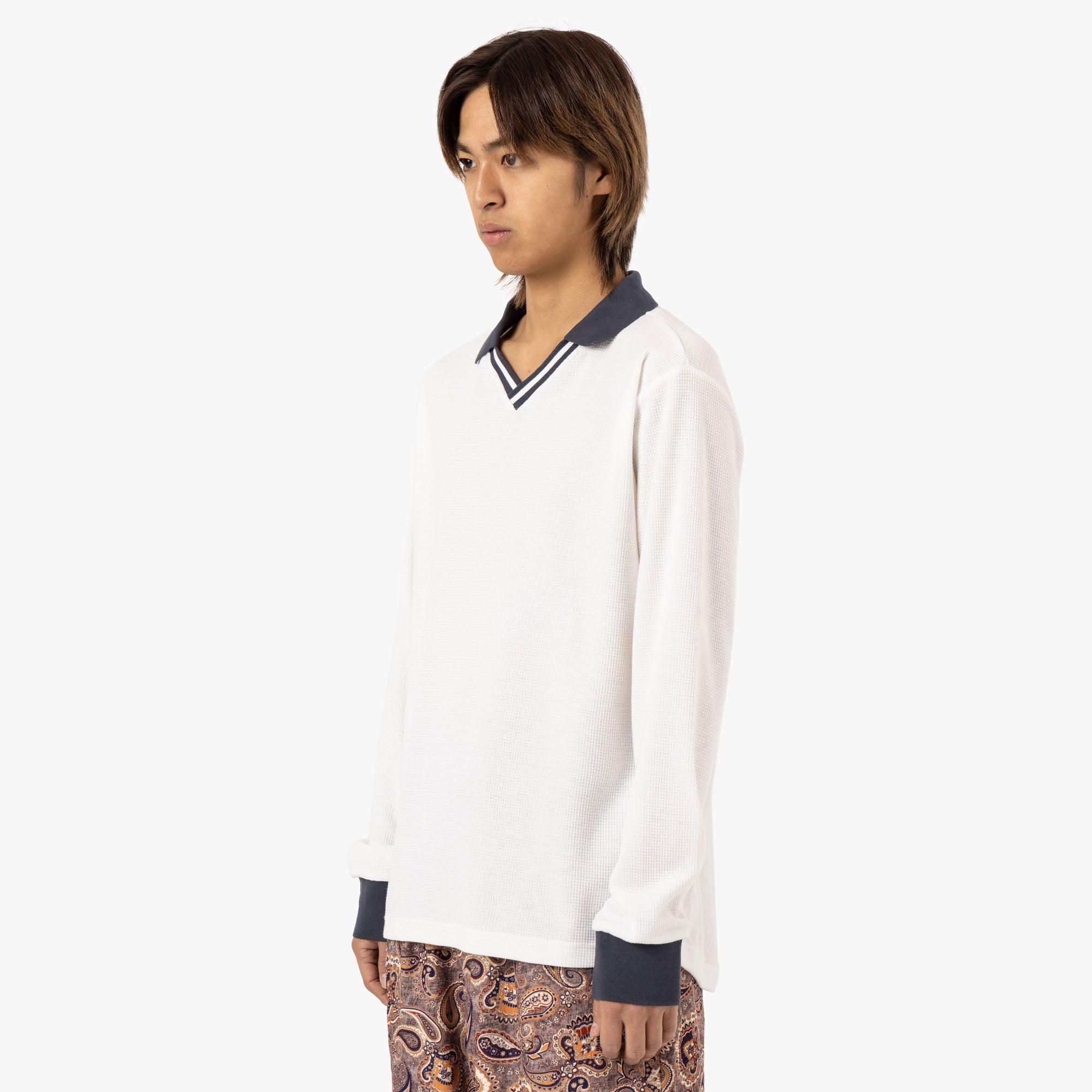  Brother Brother Keepers Thermal Polo White / Grey、mySite、merchandisen