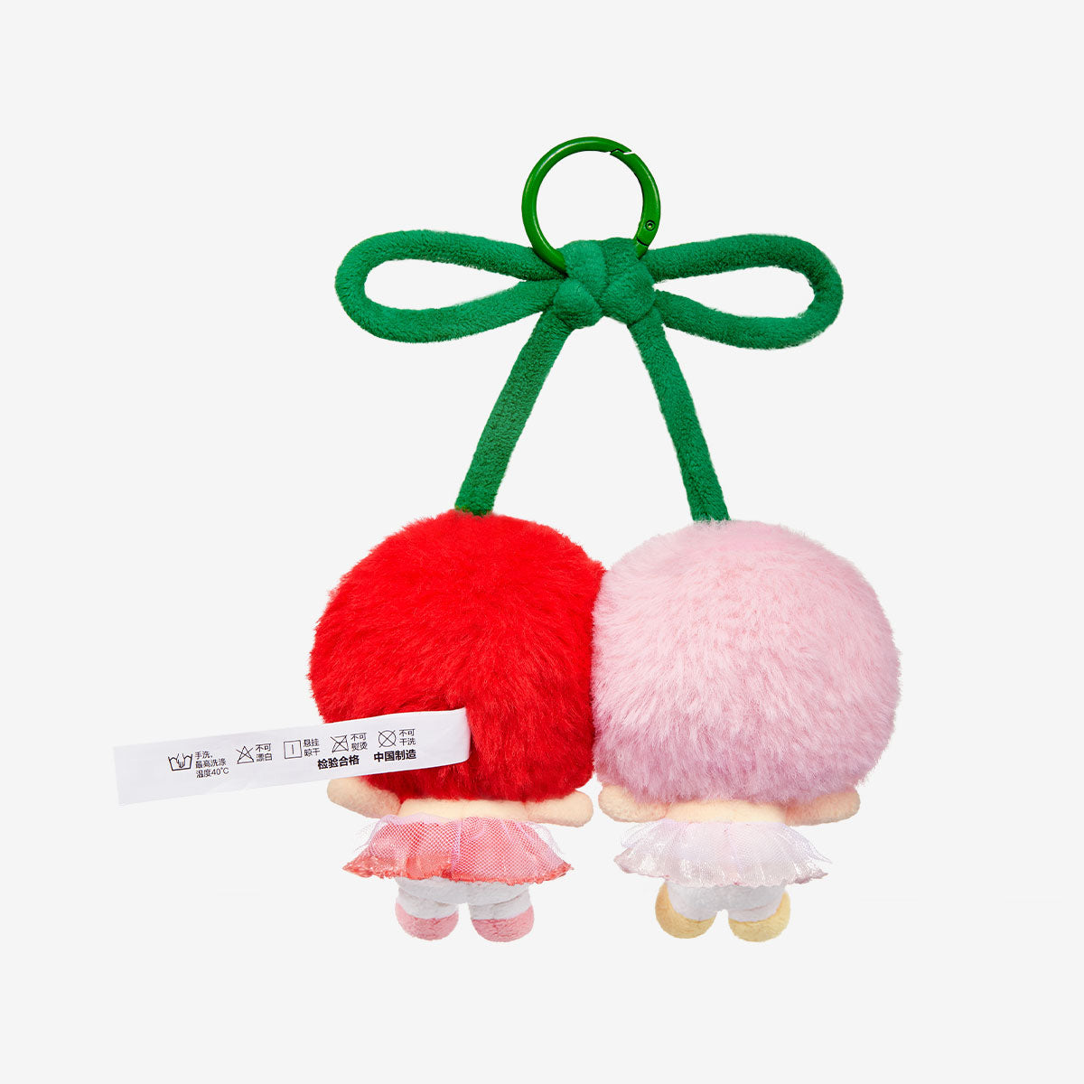  【NEW】Pop Mart CRYBABY Crying For Love Series-Vinyl Plush Hanging Card (Love You Cherry Much)、mySite、greenlandpopulation