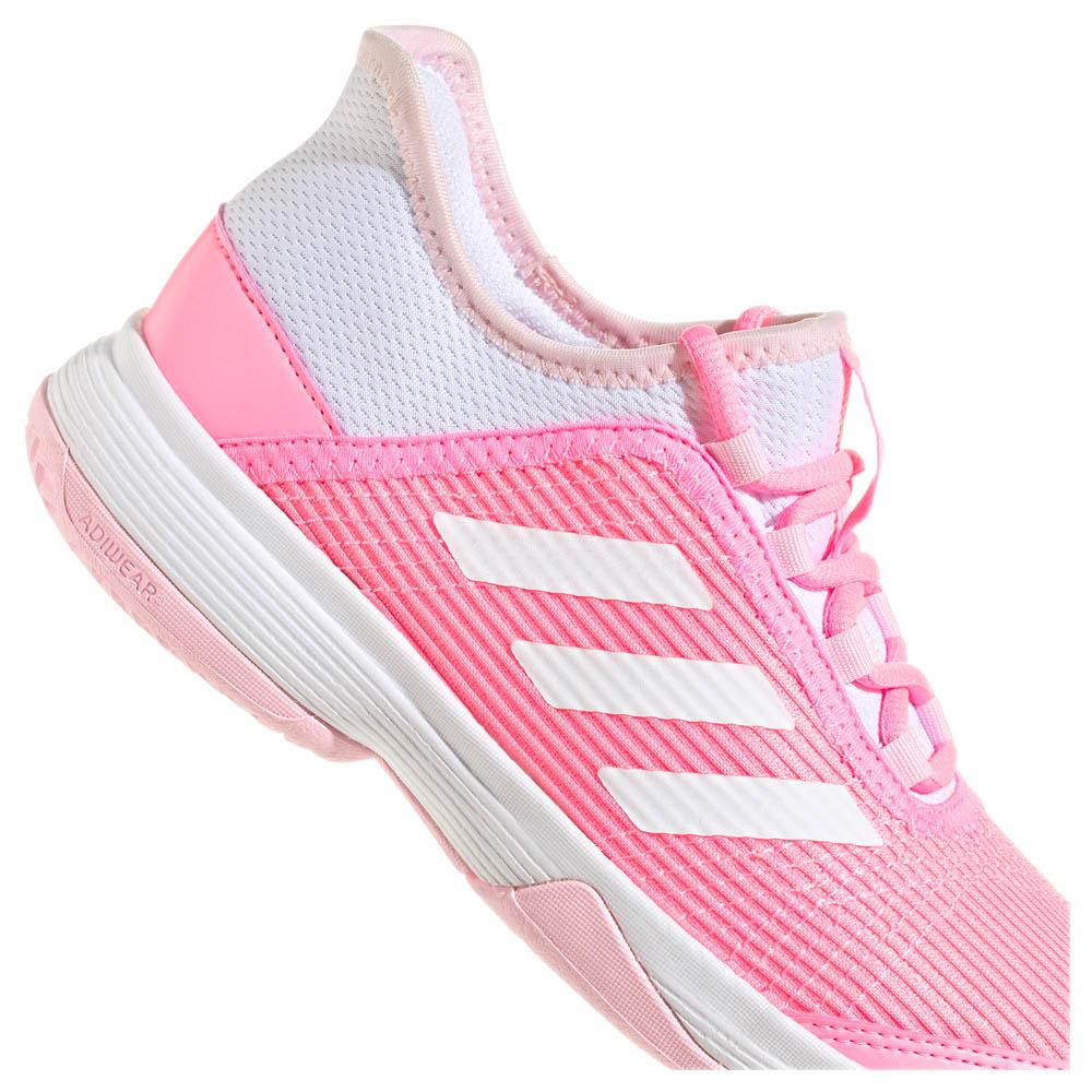 adidas Junior Adizero Club K - Beam Pink/Cloud White