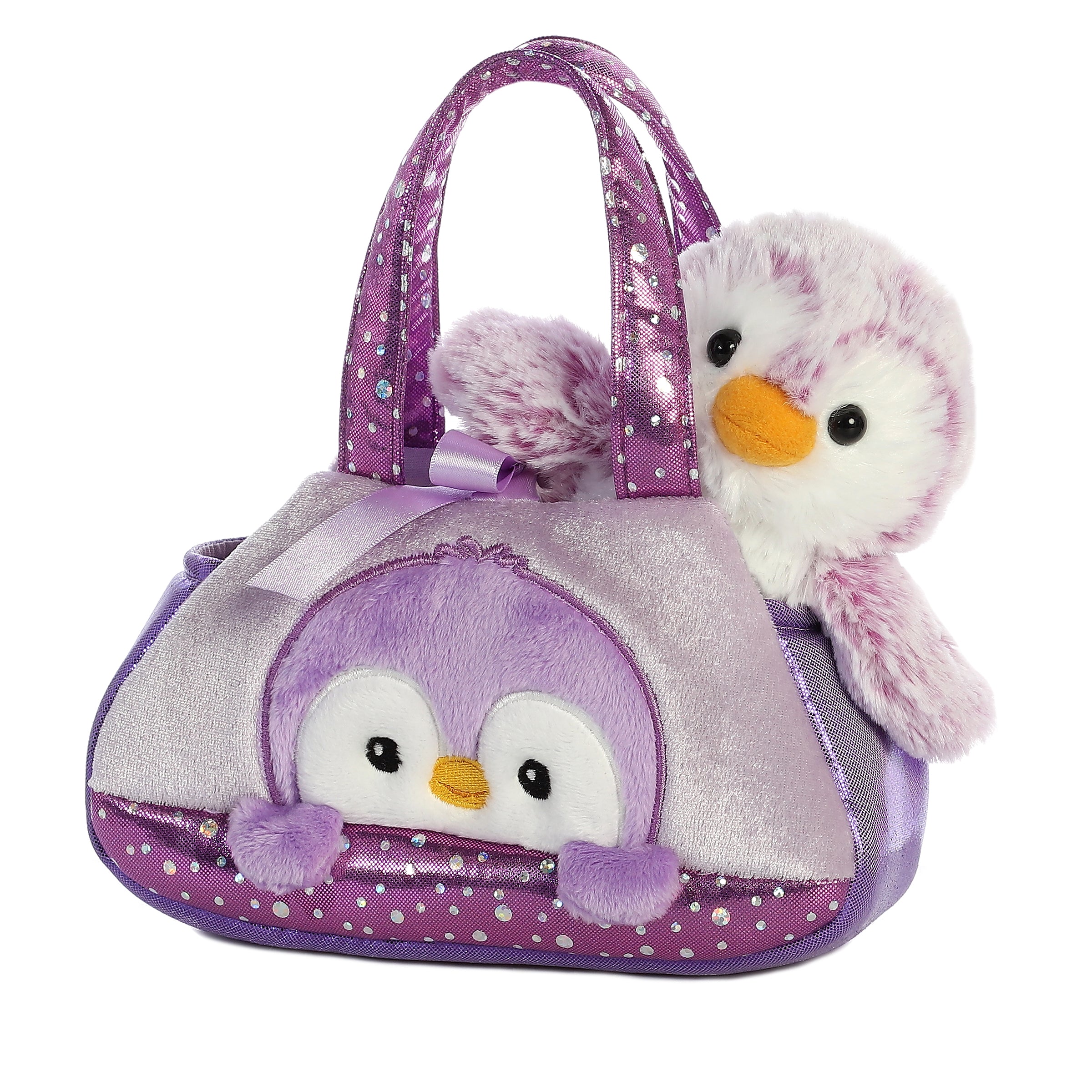 Aurora® - Fancy Pals™ - 7 PomPom Penguin - Purple、mySite、g9winljtr