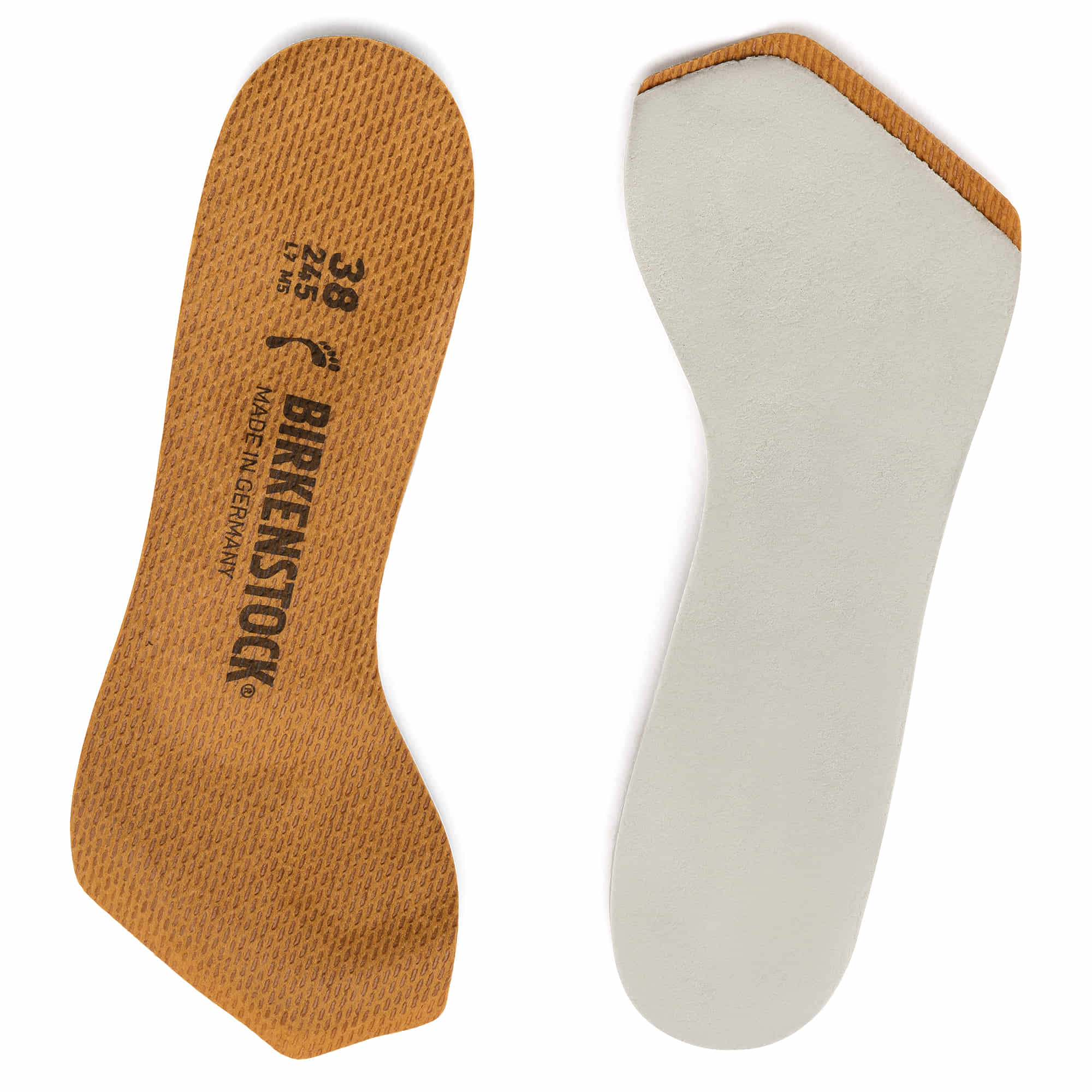 Fussbett sohle 3/4 Length Insole Birko-Tex Textile Brown、mySite、gtrtttuynbv
