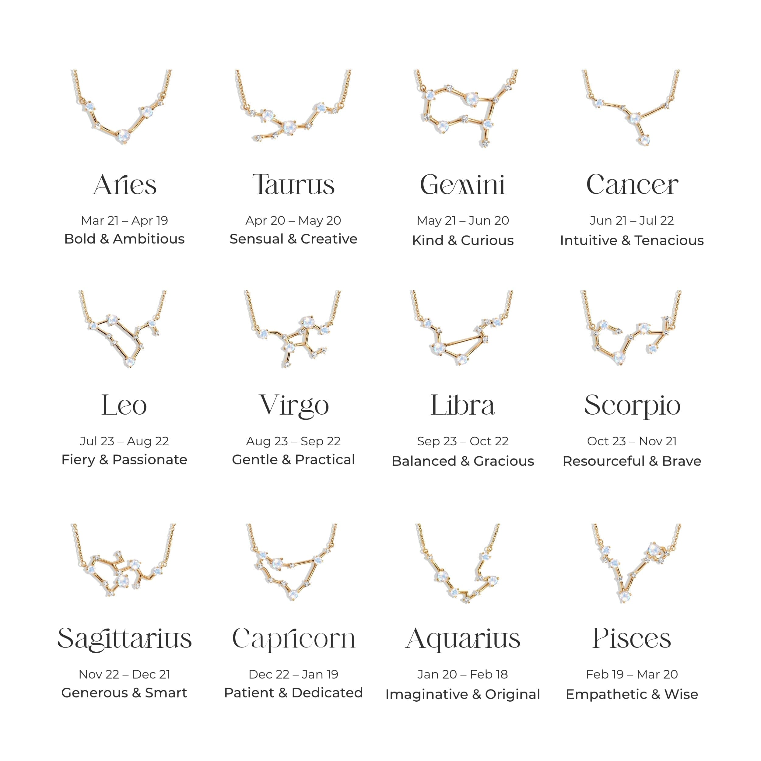 Gemini Zodiac & May Birthstone Necklaces、mySite、hinf8tx79