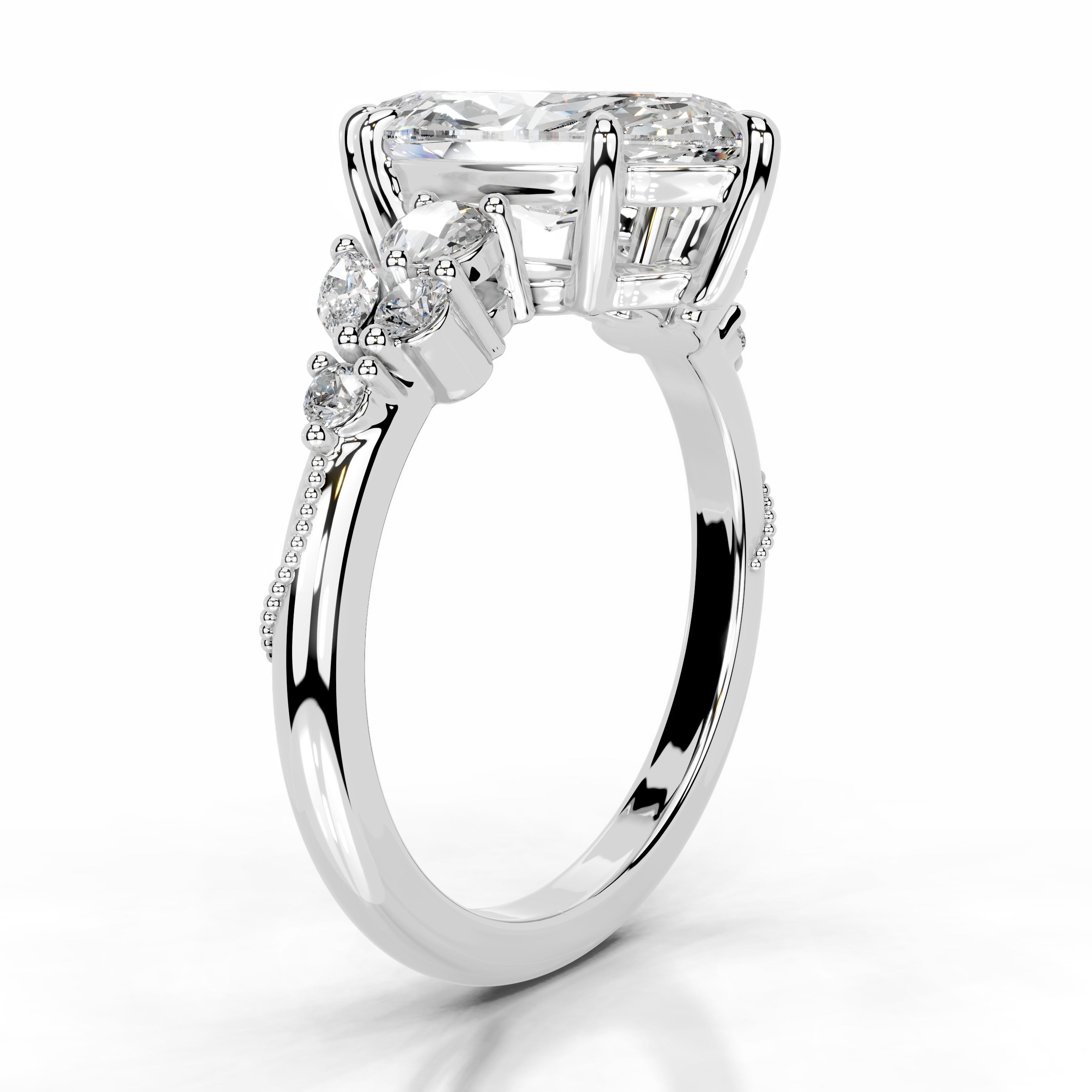 Eduarda Diamond Engagement Ring - Platinum、mySite、hinf8tx79