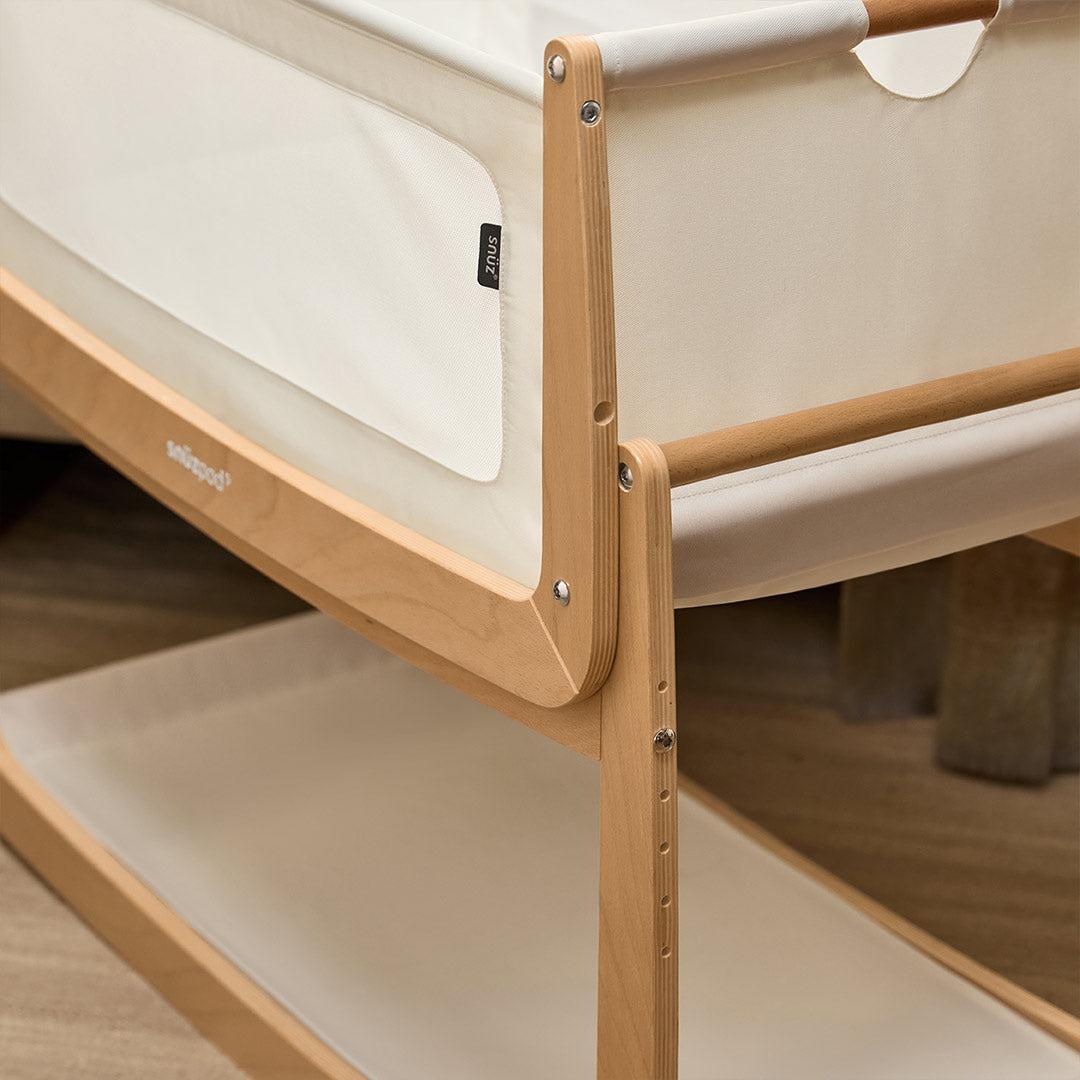  SnuzPod 5 Bedside Crib - Natural、mySite、merchandisen