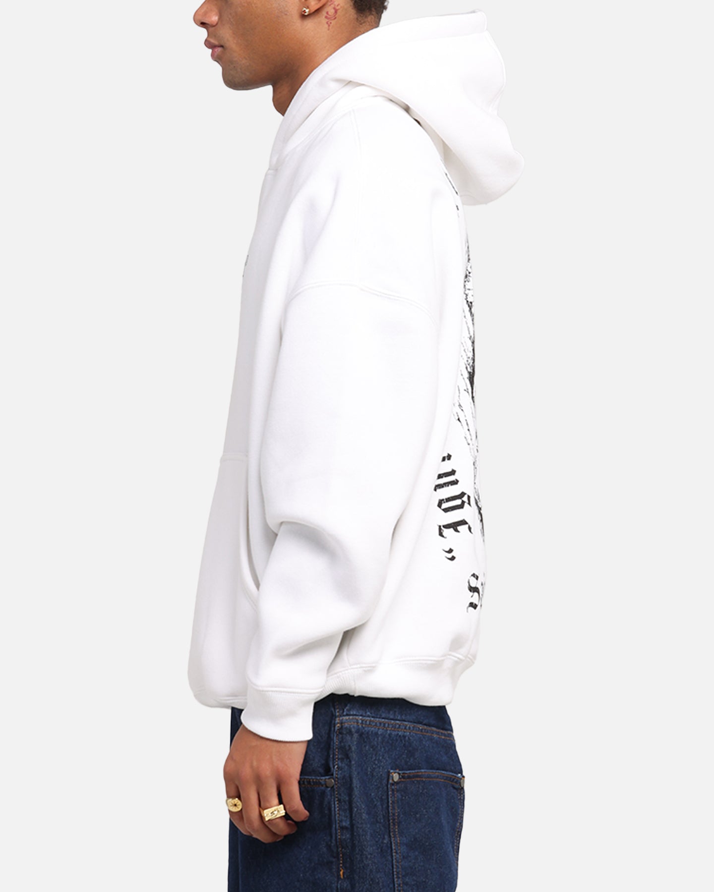 Saint Morta Weiry Hearts Boxy Hoodie White、mySite、zt4zffjzw