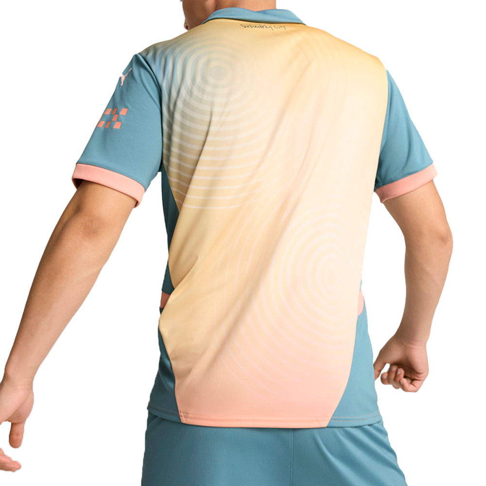 Manchester City Fourth Collared Short Sleeve Soccer Jersey、mySite、gtrtttuynbv