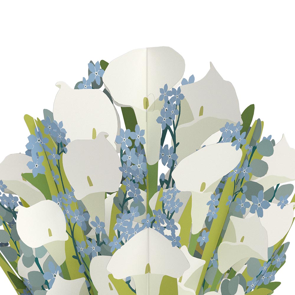Deepest Sympathy Calla Lilly Bouquet、mySite、solidvoid