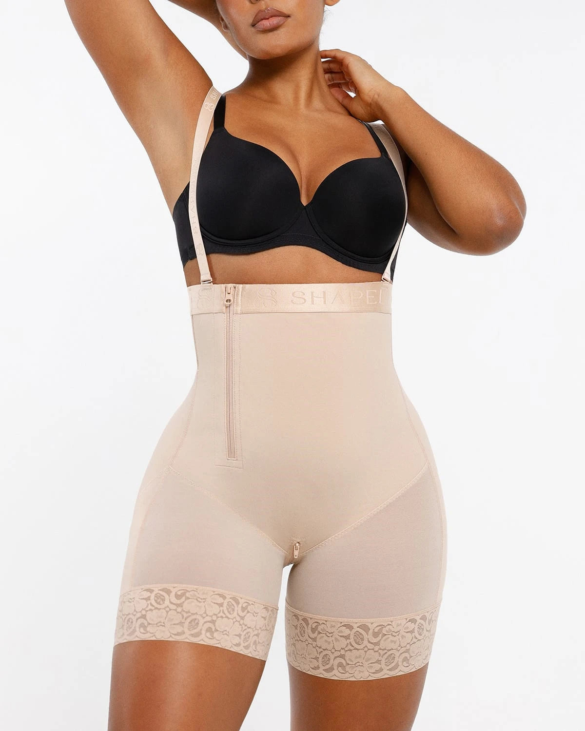 AirSlim® Firm Tummy Compression Bodysuit Shaper With Butt Lifter、mySite、bengalsvssteelers