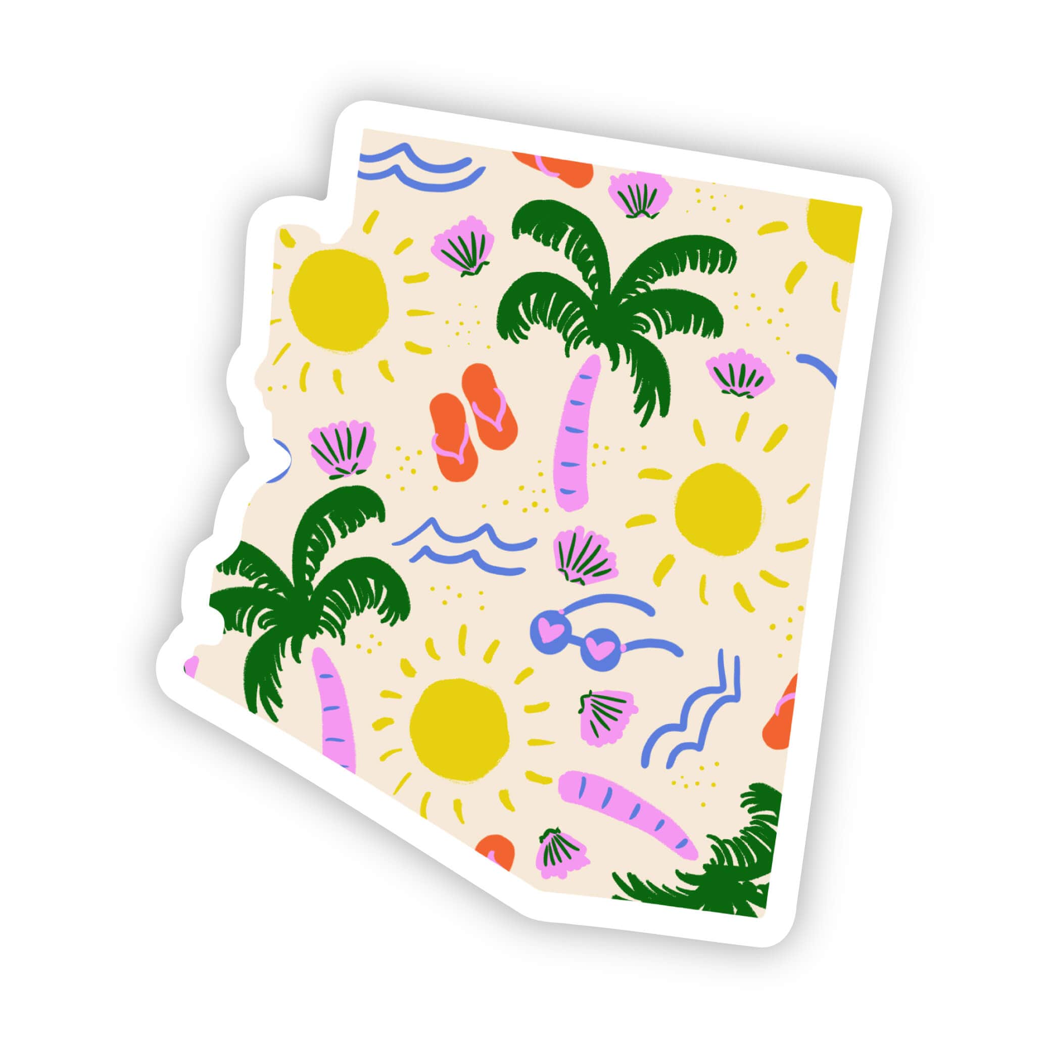  Arizona Sticker - Beach、mySite、elrpsem3k