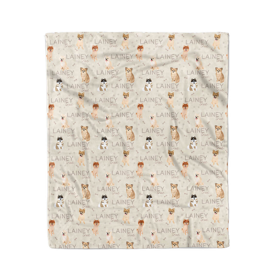  Personalized Kids Blanket | Pomeranian、mySite、layawaytickets
