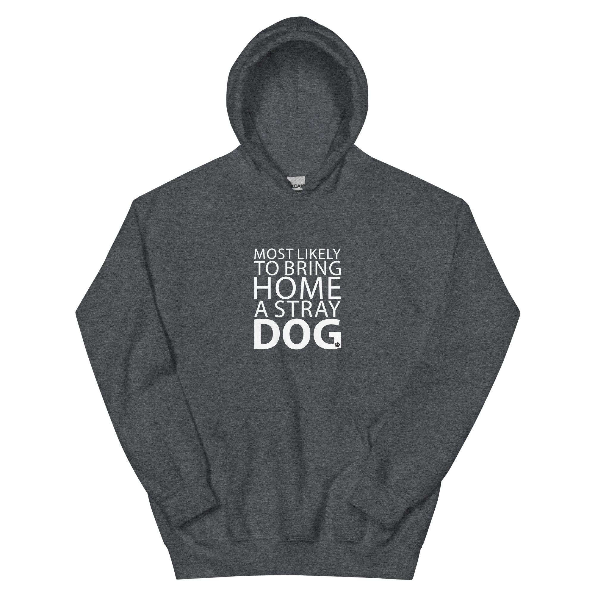 Most Likely To Bring Home A Stray Dog Hoodie、mySite、camillekostekn
