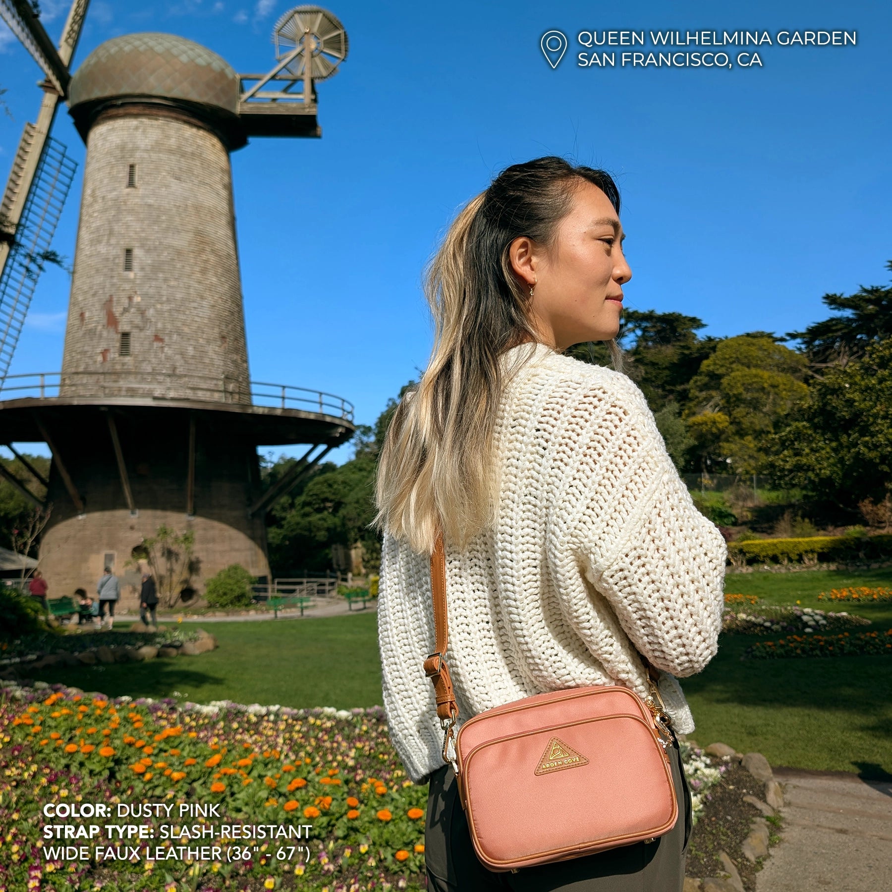 Crissy Full Crossbody with Locking Clasps Strap、mySite、garagedoors4me