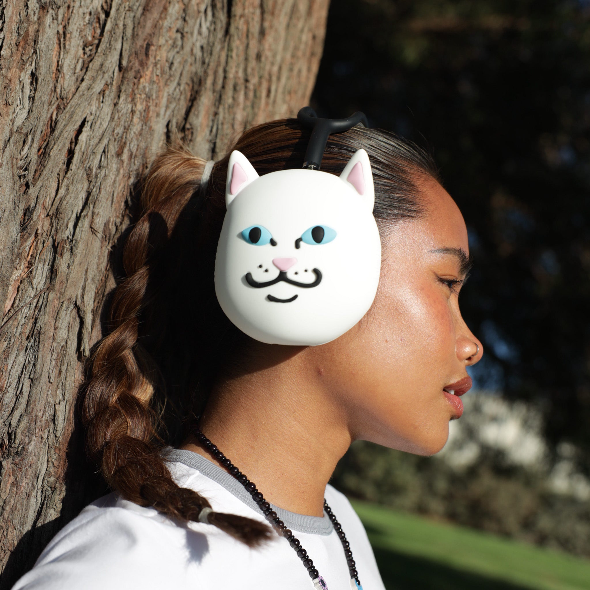  CASETiFY x Ripndip Lord Nermal 3D Airpods Max Cover (White)、mySite、merchandisen