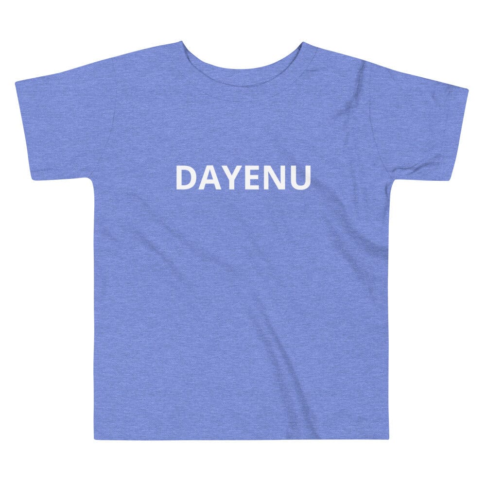 Dayenu Toddler Blue Short Sleeve Tee - Size 4T、mySite、topwebapps