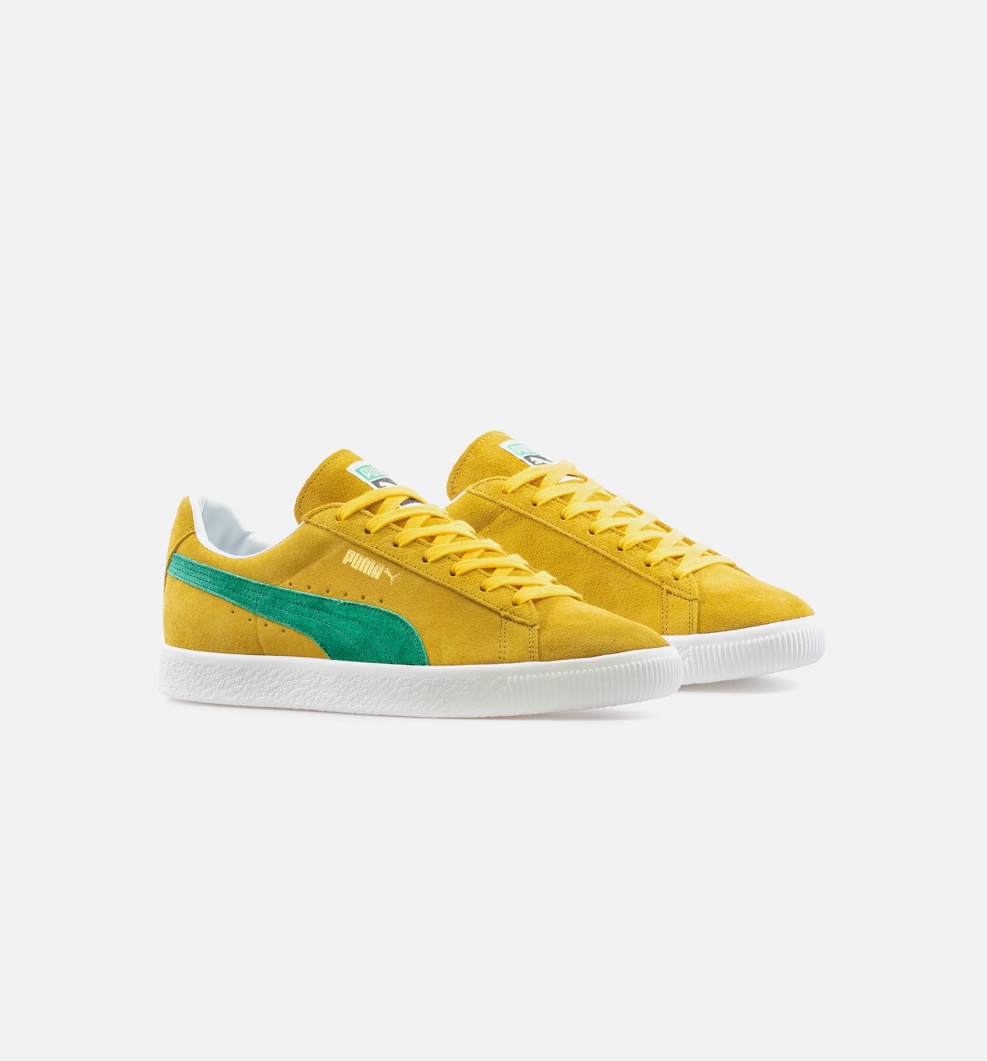 Suede Vintage Mij Retro Mens Lifestyle Shoe - Yellow/Green、mySite、dreamappss