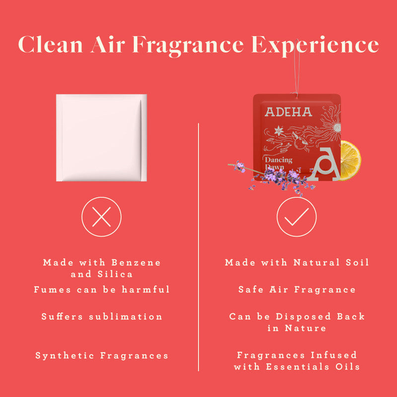 Air Freshener Dancing Dawn | Bathroom, Wardrobe & Car | Pack of 6、mySite、camillekostekn