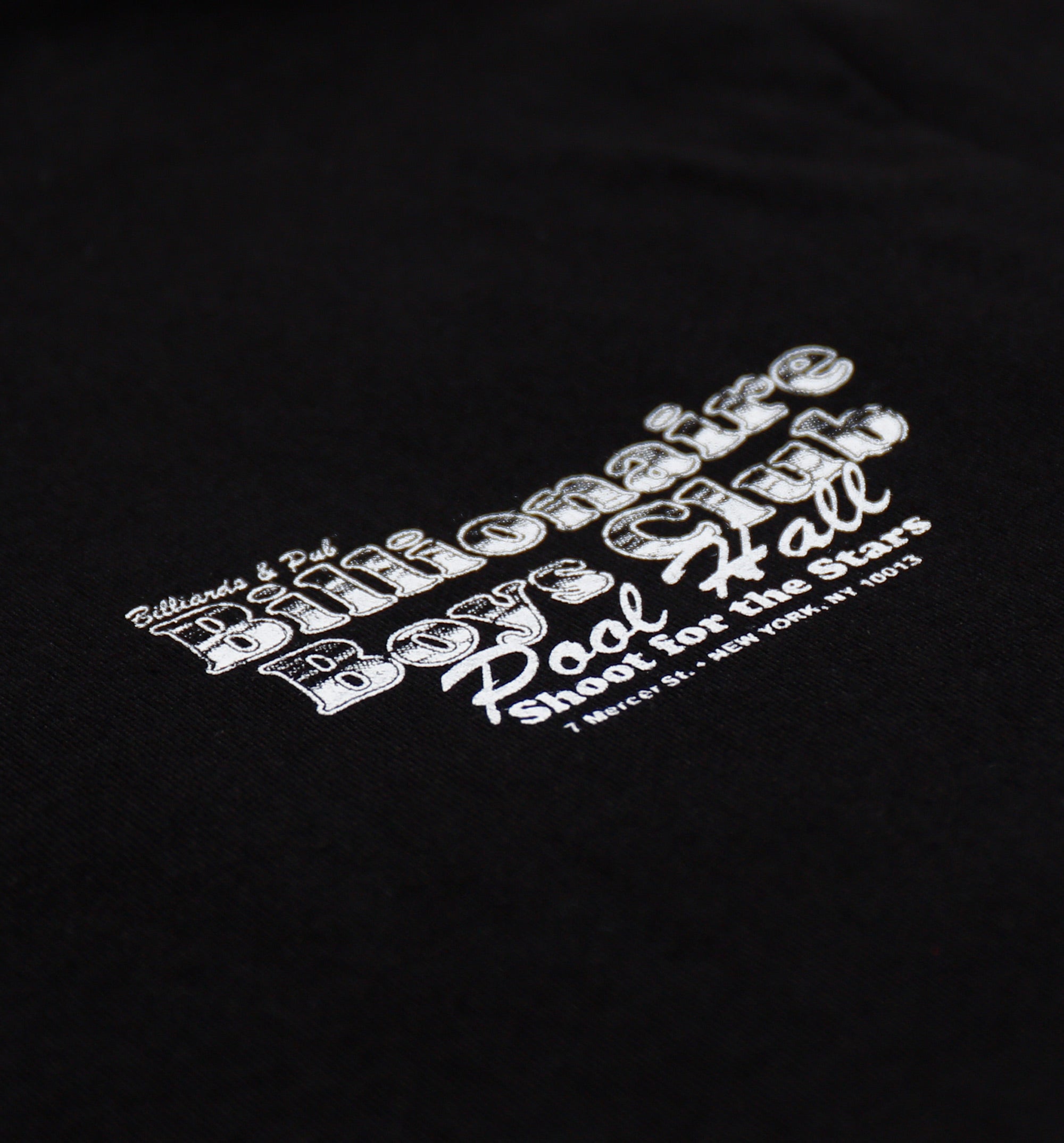 BB Pool Hall Short Sleeve Tee Mens T-shirt - Black、mySite、dreamappss