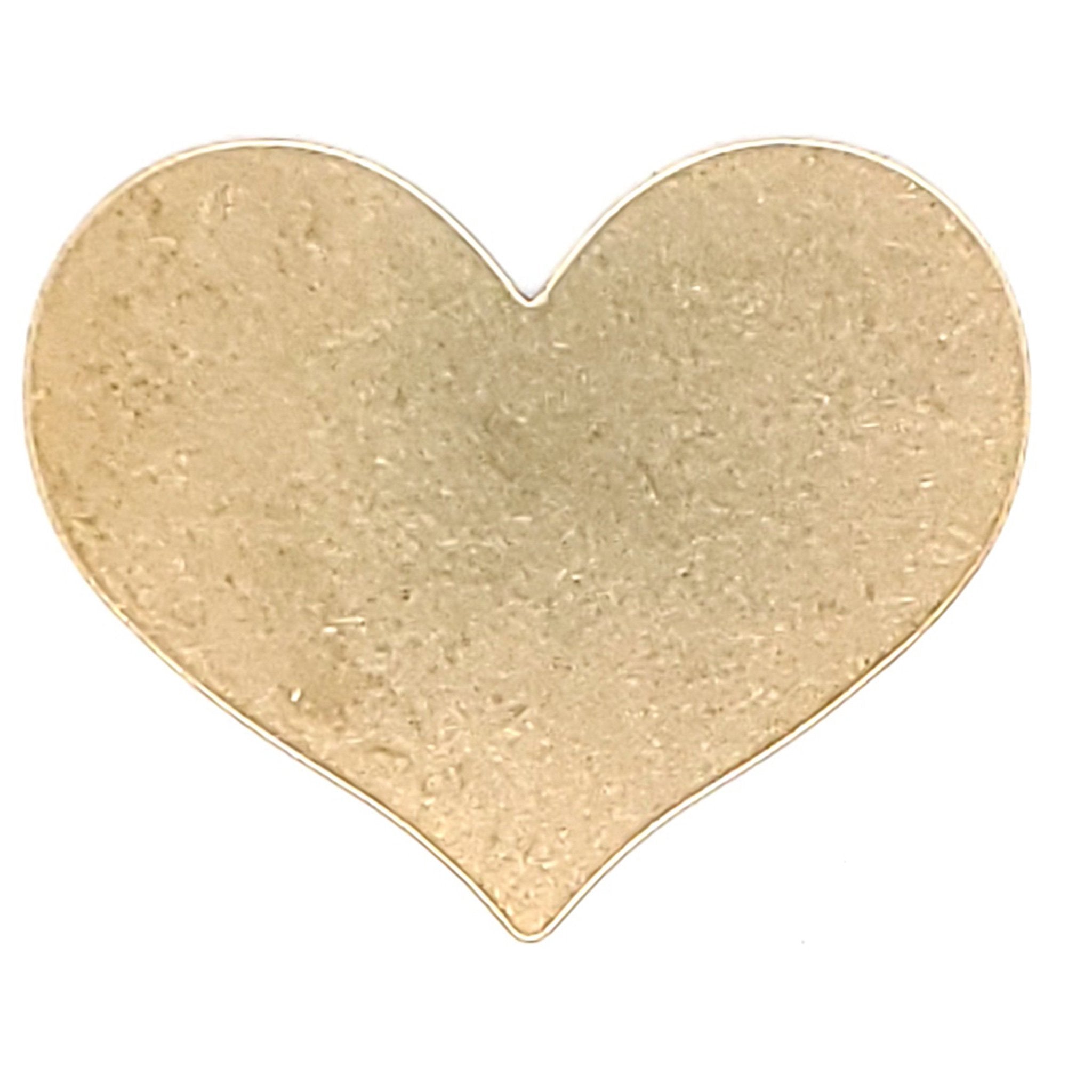 Brass Blank Heart Pendant / SBB0233、mySite、dreamappss