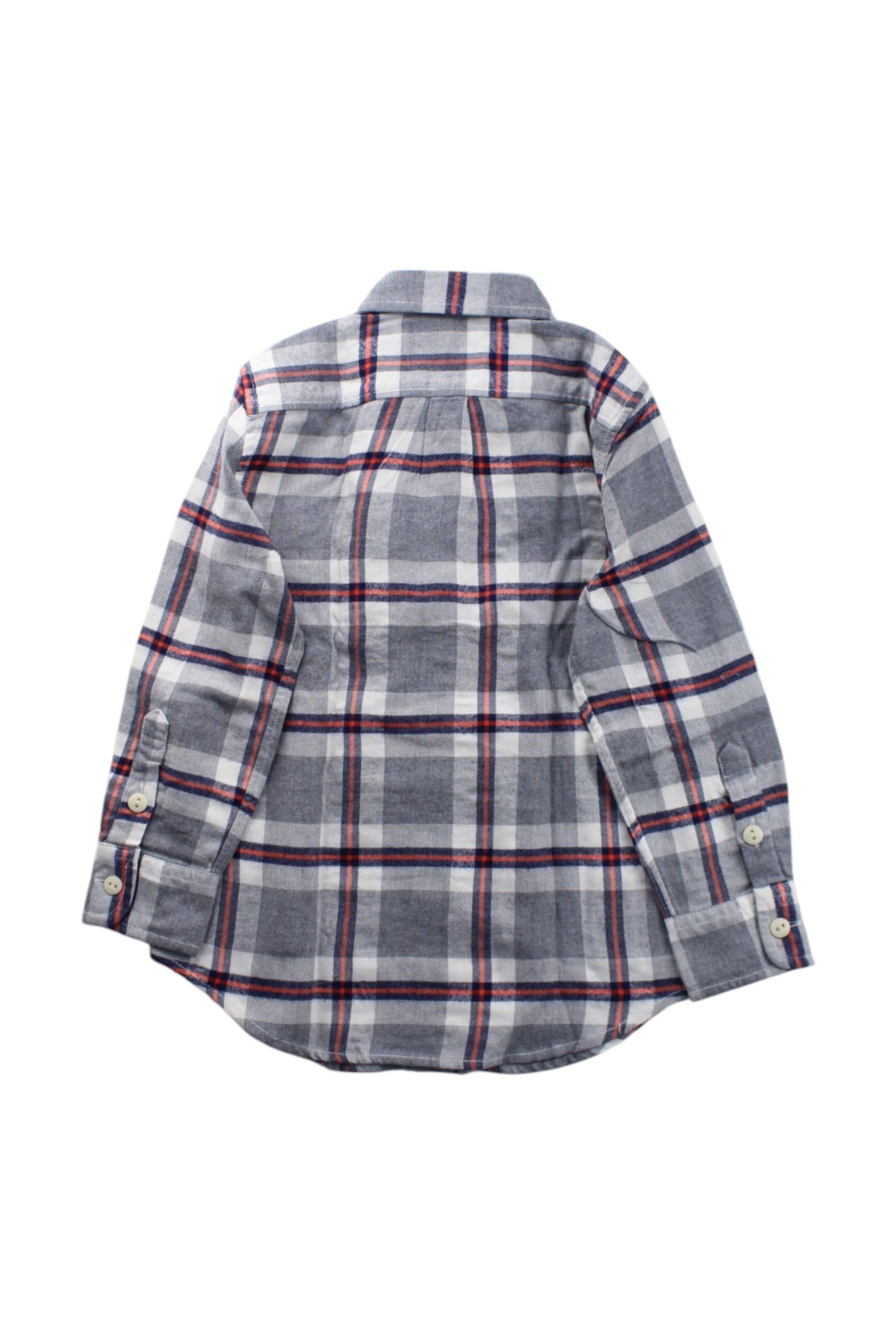 Crewcuts Plaid Long Sleeve Shirt 4T-5T、mySite、g9winljtr