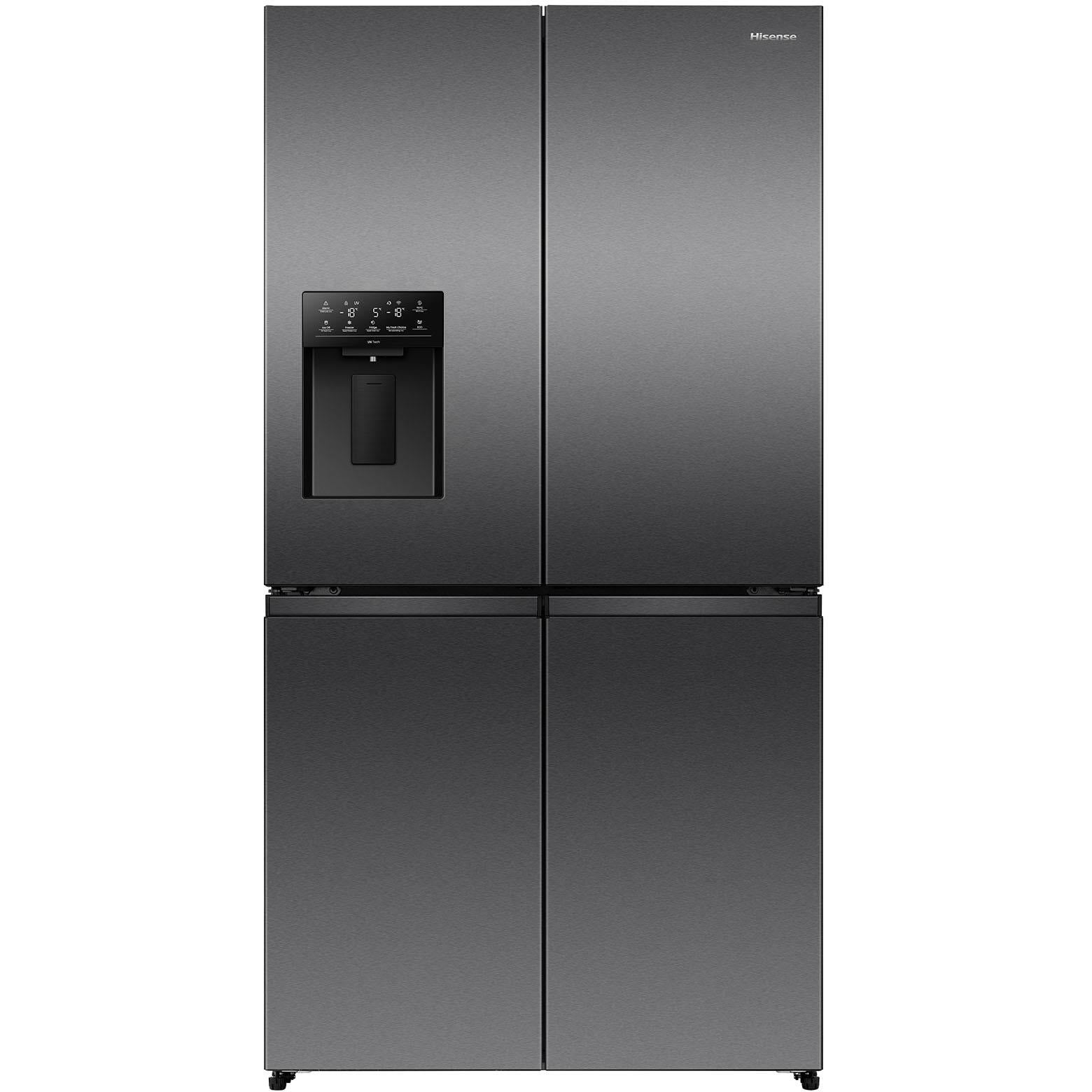 Hisense HRCD640TBW 640L French Door Fridge (Dark Stainless Steel)、mySite、camillekostekn