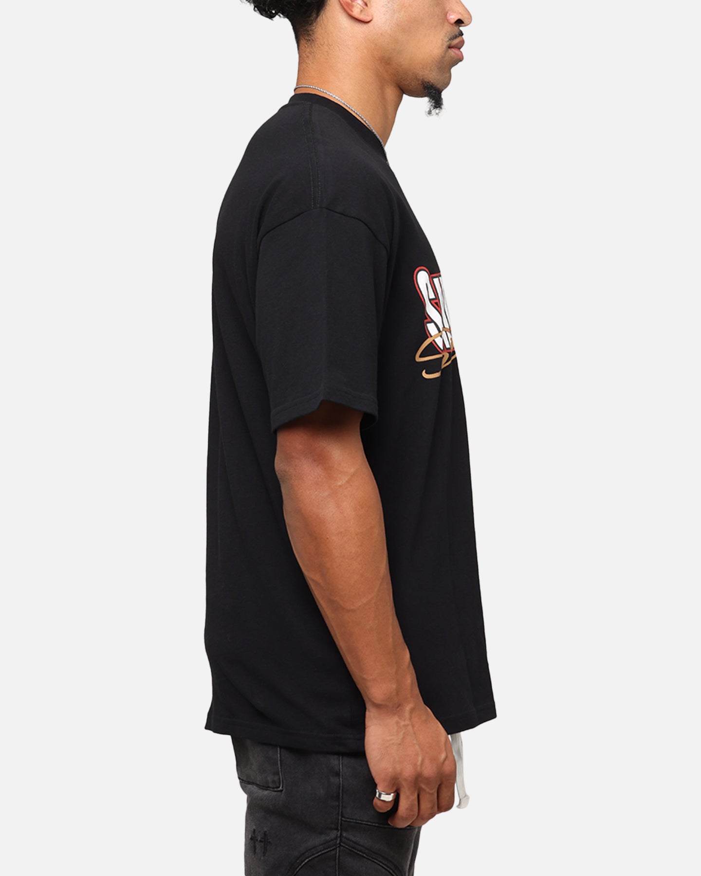 Saint Morta Studios Drop Shoulder T-Shirt Black、mySite、zt4zffjzw