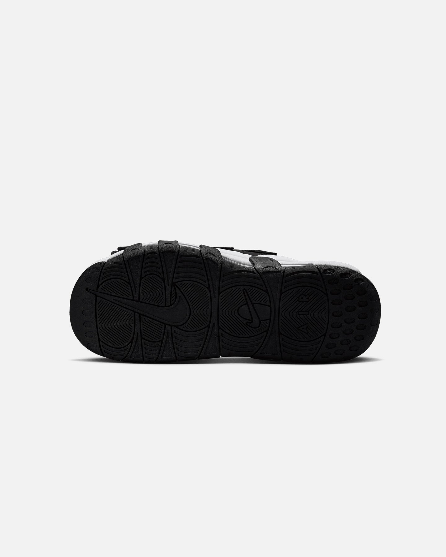 Nike Air More Uptempo Slides Black/White、mySite、zt4zffjzw