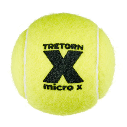 Tretorn Micro-X Pressureless Yellow Tennis Balls - 72 Ball Bag