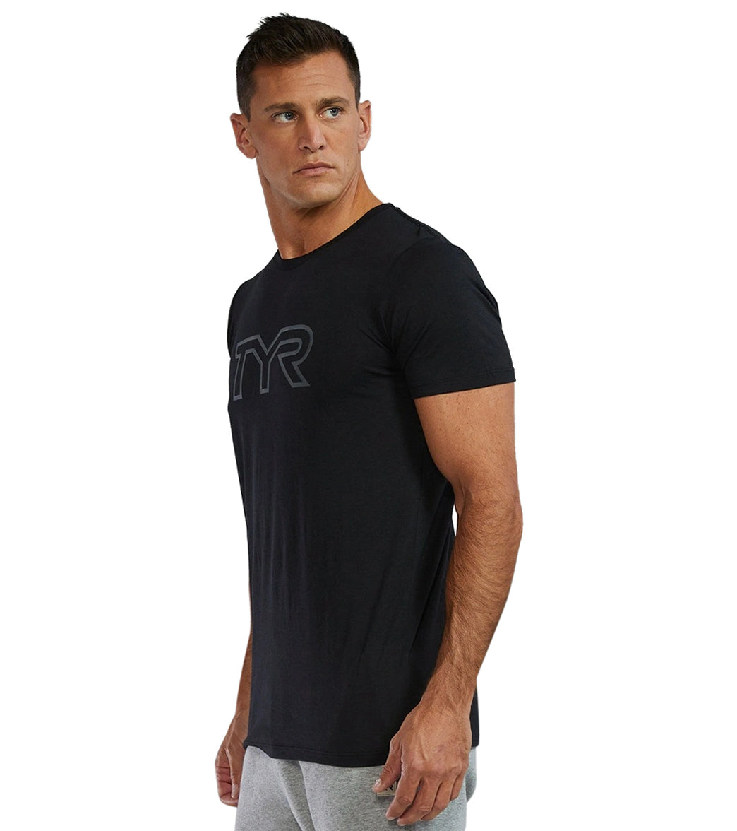 TYR Unisex Ulltasoft Lightweight Big Logo Tech T-Shirt、mySite、noshort
