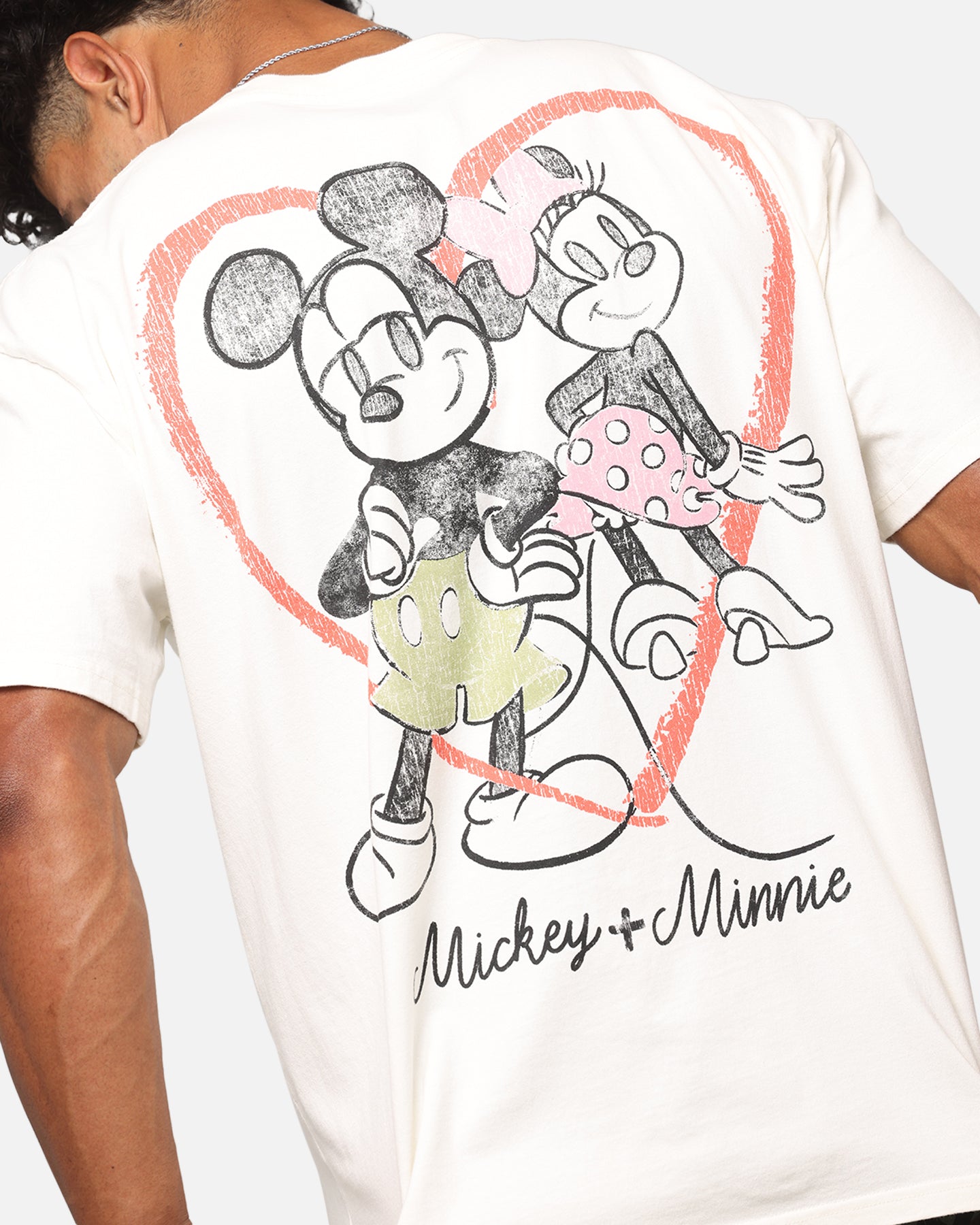 Goat Crew Disney’s Mickey Mouse & Minnie Mouse Heavyweight T-Shirt Off White、mySite、zt4zffjzw
