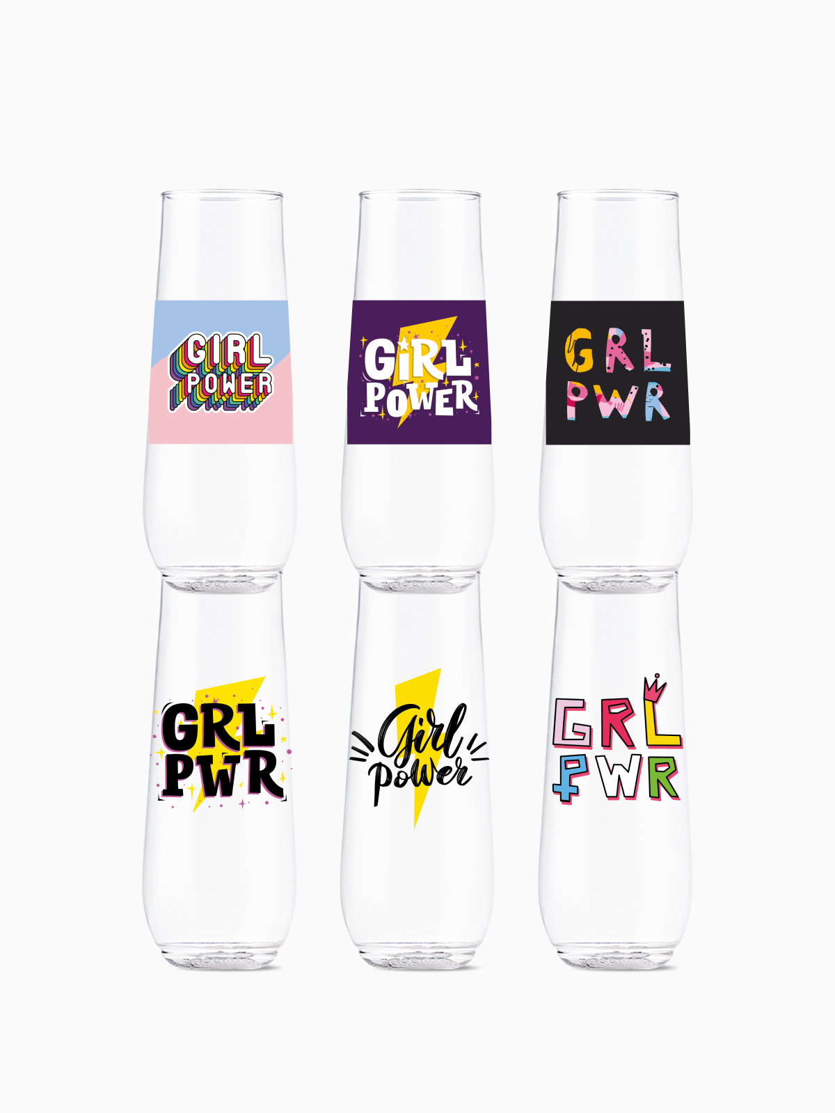 Girl Power - POP 9oz Flute、mySite、camillekostekn
