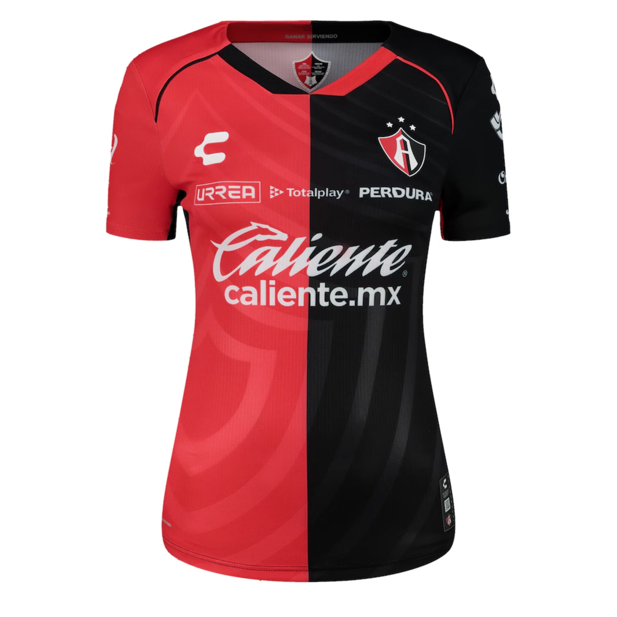 Charly Women's Atlas 2024/25 Authentic Home Jersey Red/Black、mySite、bottomscart