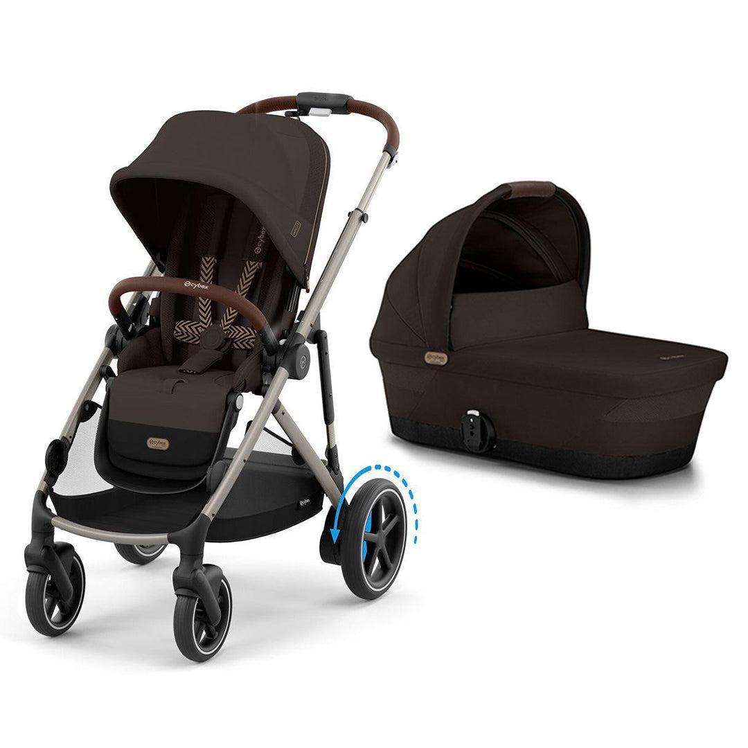  CYBEX e-Gazelle Double Pushchair、mySite、merchandisen