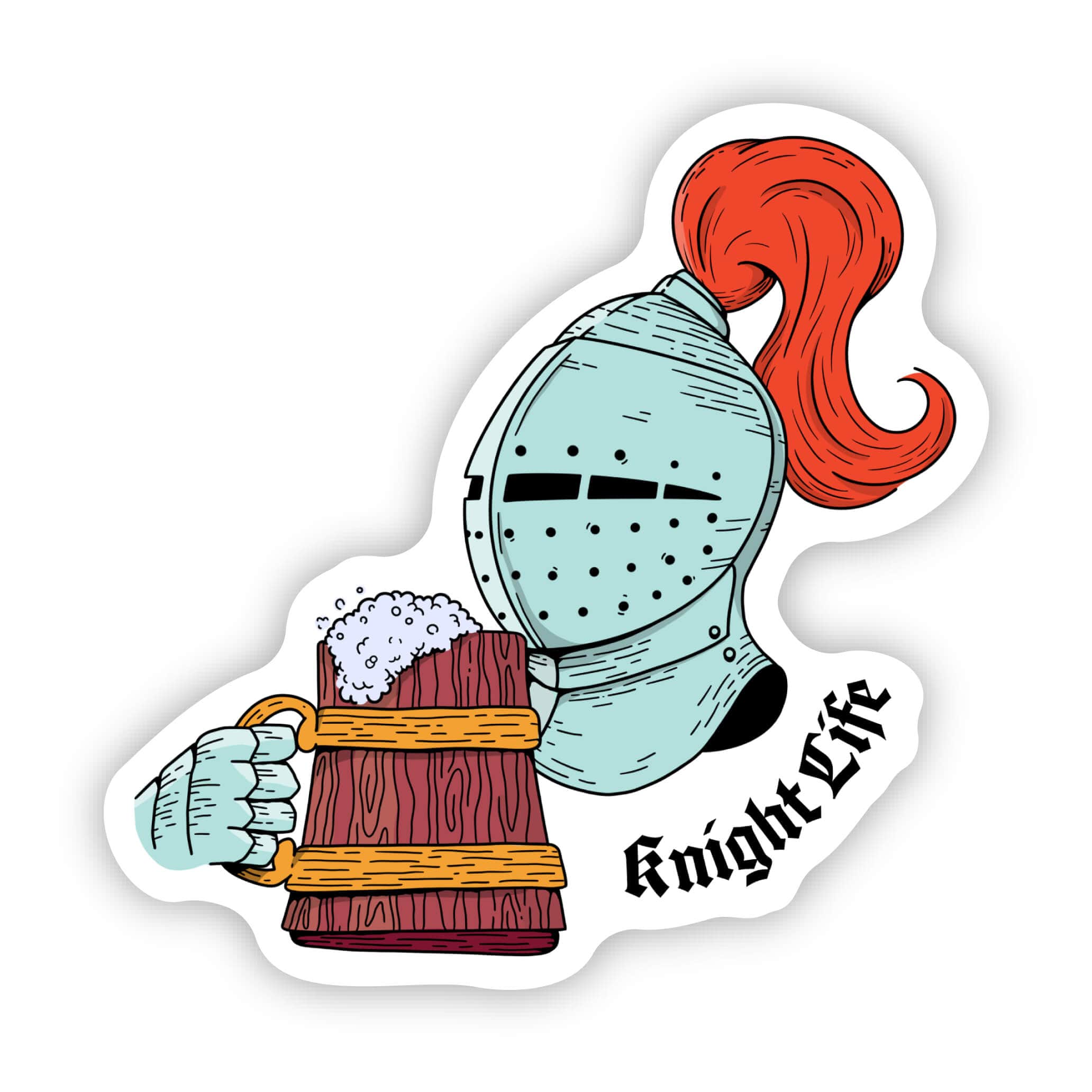  Knight Life Knight & Shinning Armour Sticker、mySite、ghnorth