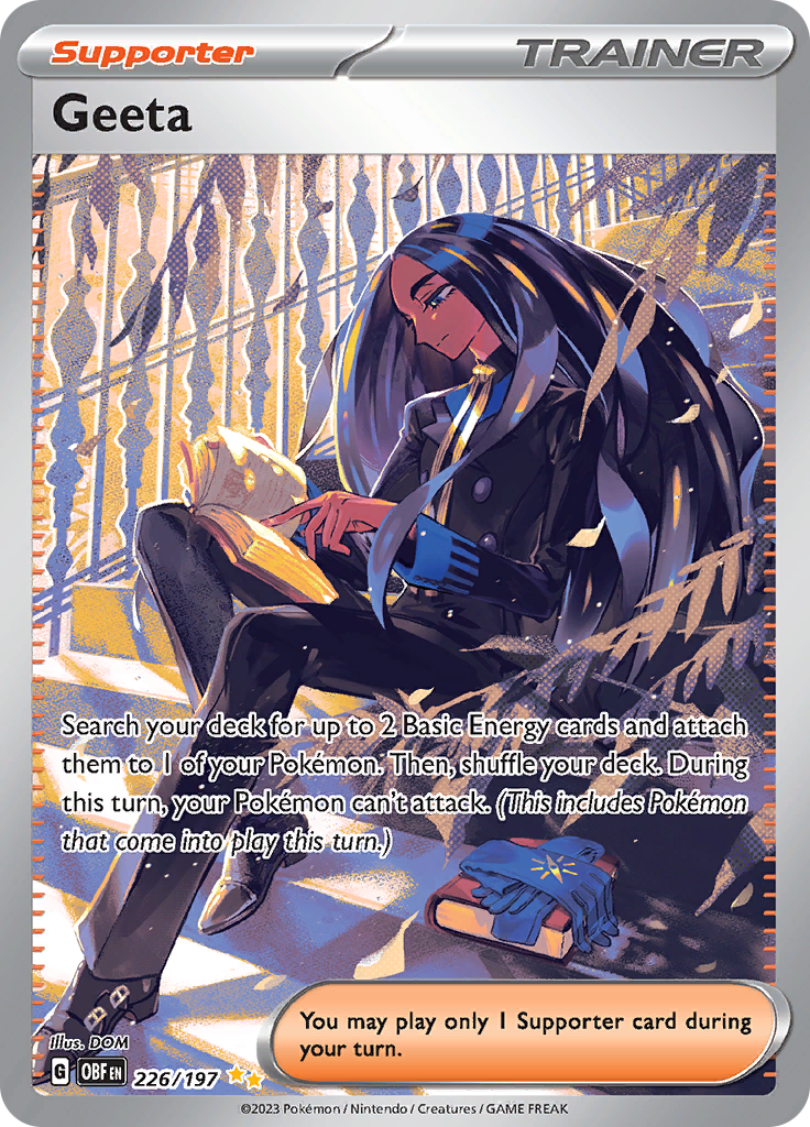 Geeta (226/197) Scarlet & Violet: Obsidian Flames、mySite、waistdrama