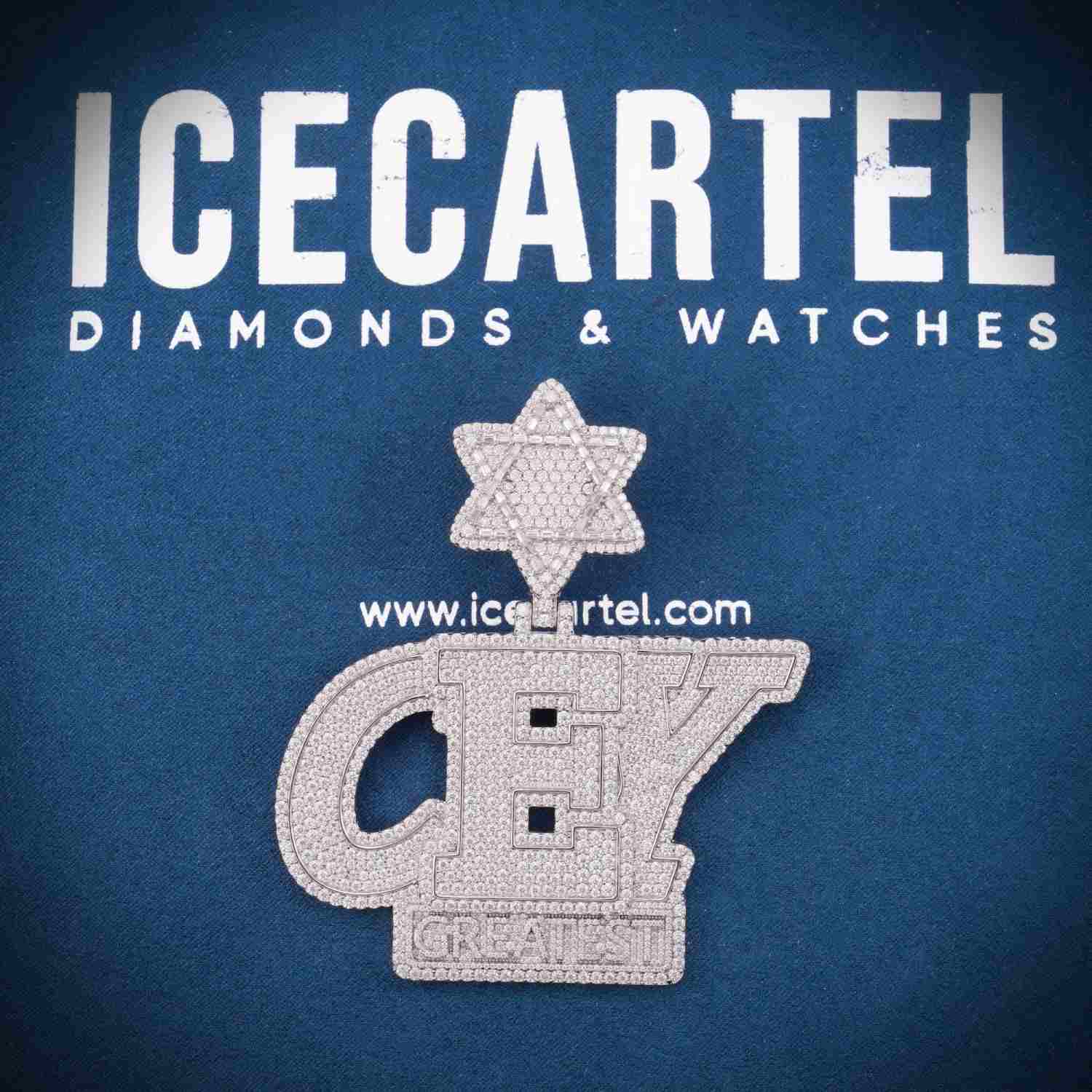 CEY Custom Moissanite Pendant 14k Gold、mySite、hinf8tx79