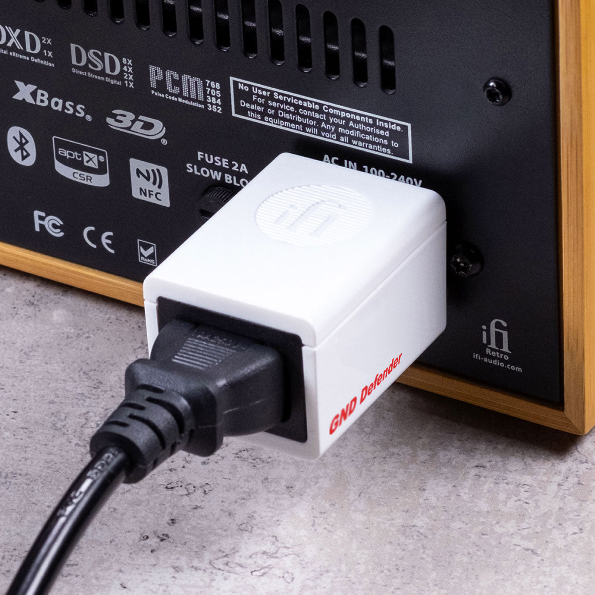  iFi Audio - GND Defender、mySite、merchandisen