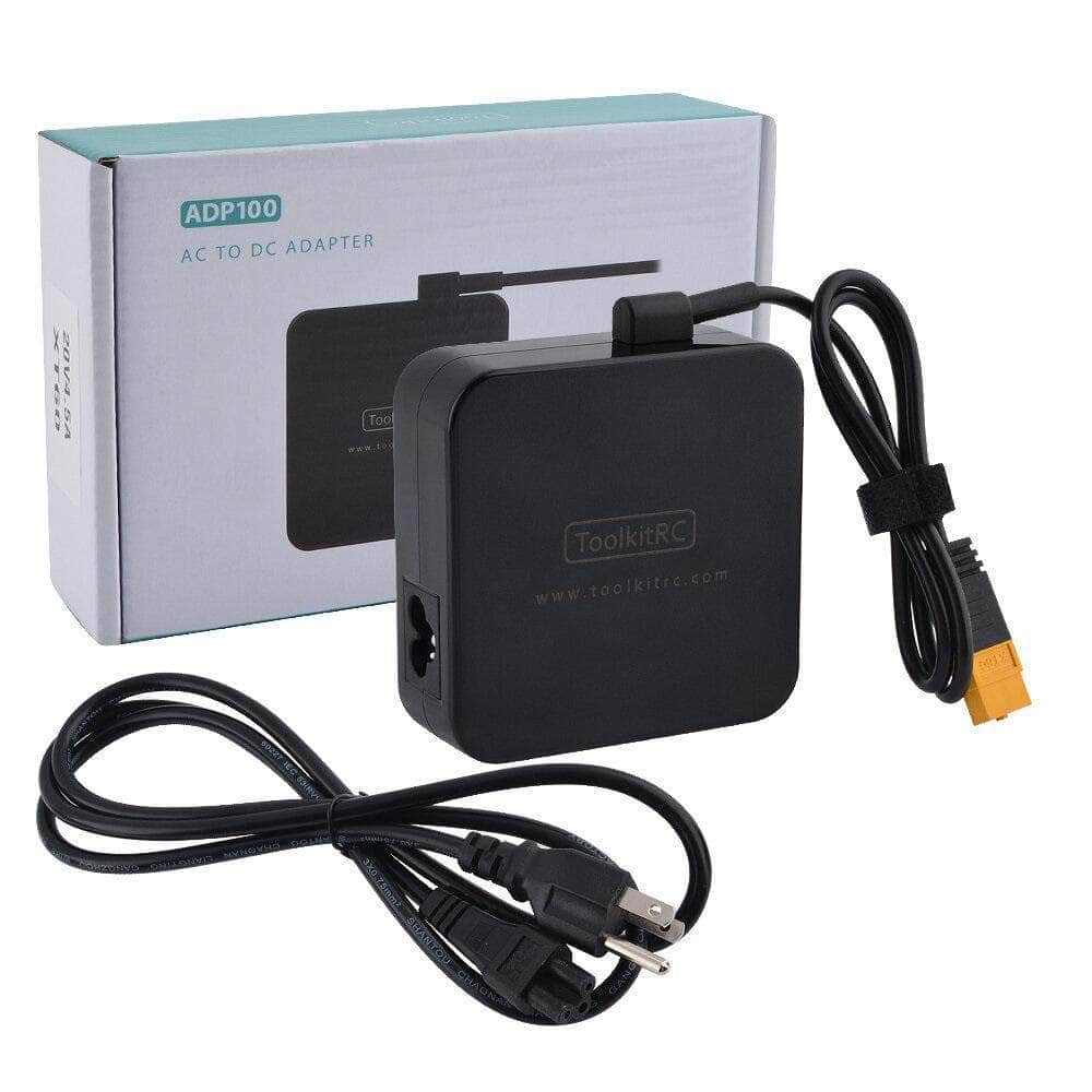  ToolkitRC ADP-100 100W Battery Charger Power Supply - XT60、mySite、merchandisen
