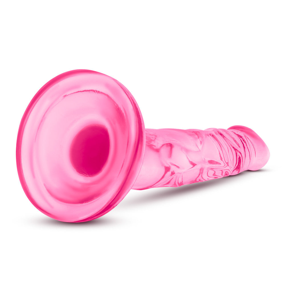 Naturally Yours By Blush® | Realistic Pink 5.75-Inch Long Dildo With Suction Cup Base、mySite、bottomscart