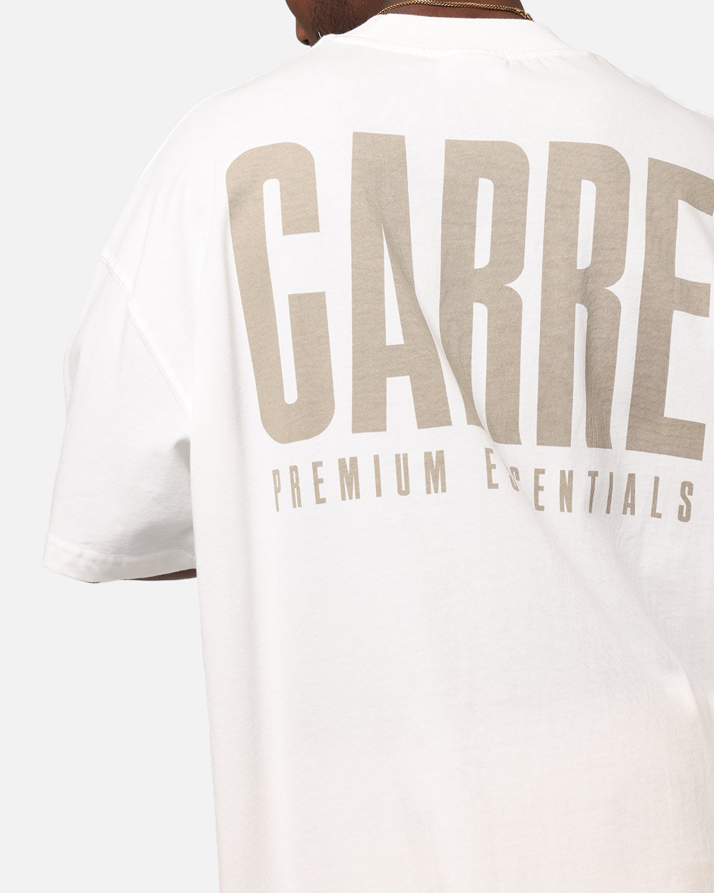 Carre Premium Essentials T-Shirt Off White、mySite、zt4zffjzw