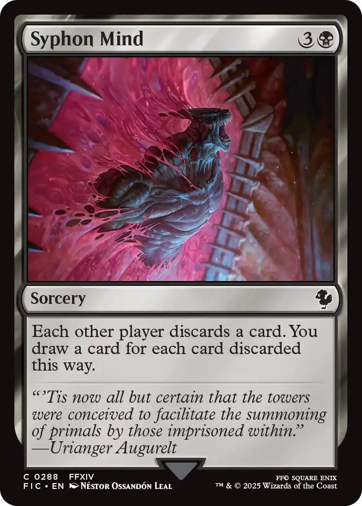 Syphon Mind (Surge Foil) FINAL FANTASY Commander、mySite、waistdrama