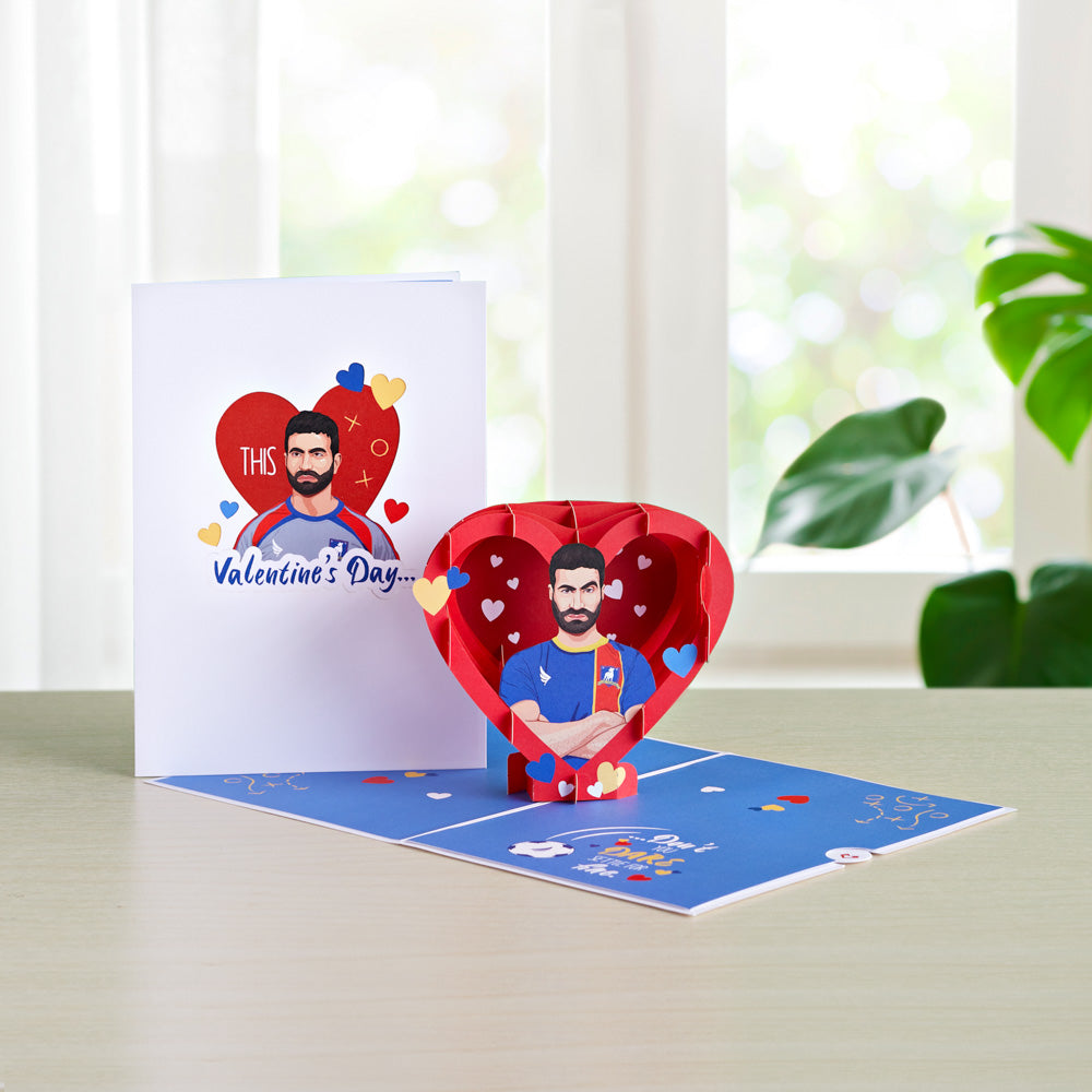 Ted Lasso Don't You Dare Settle For Fine Pop-Up Card、mySite、solidvoid