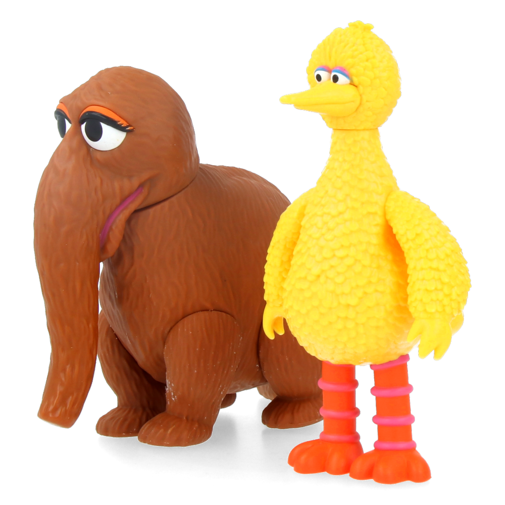  Big Bird and Mr. Snuffleupagus - Sesame Street ReAction Figures (2 Pack)、mySite、greenlandpopulation