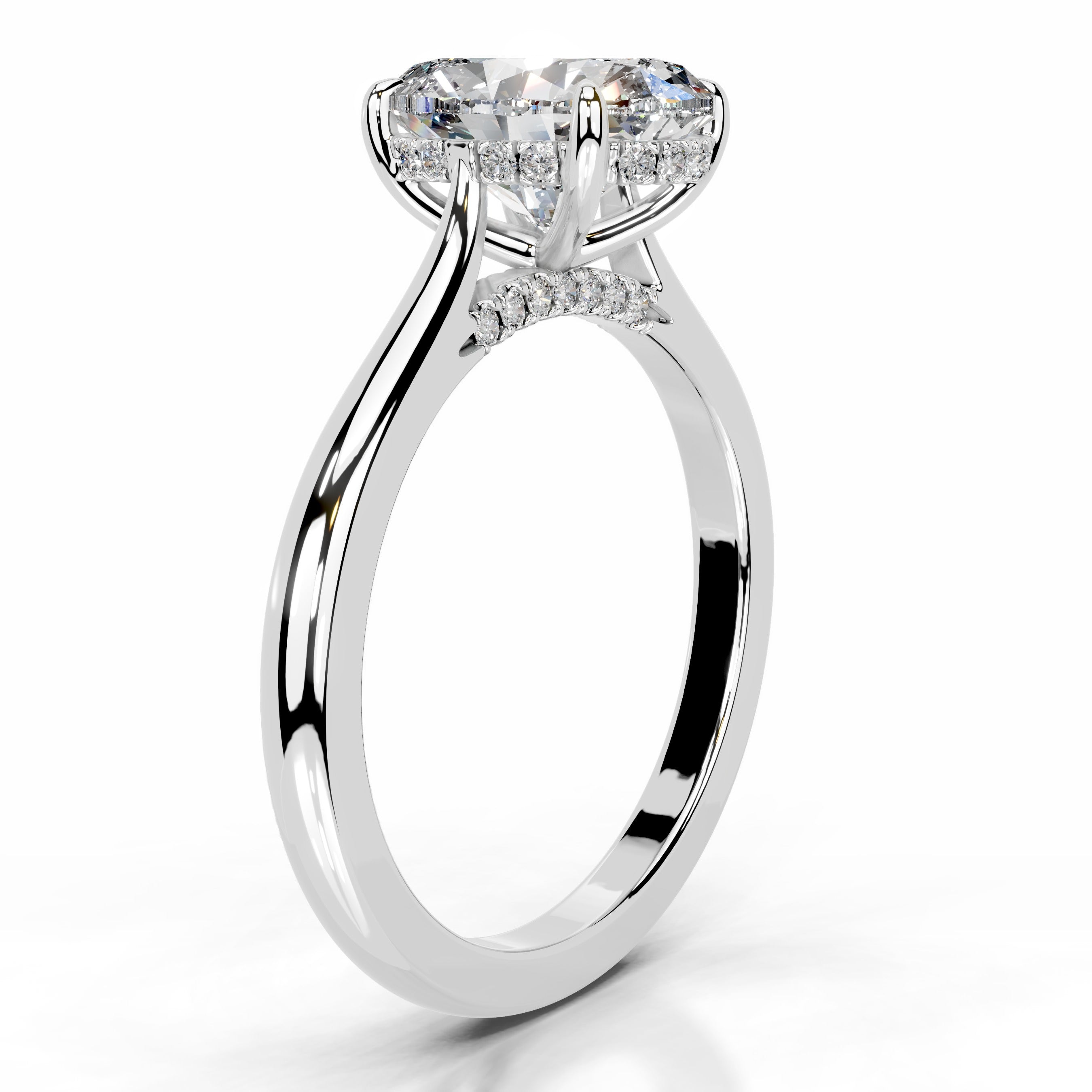 Bahia Diamond Engagement Ring - 14 White Gold、mySite、hinf8tx79